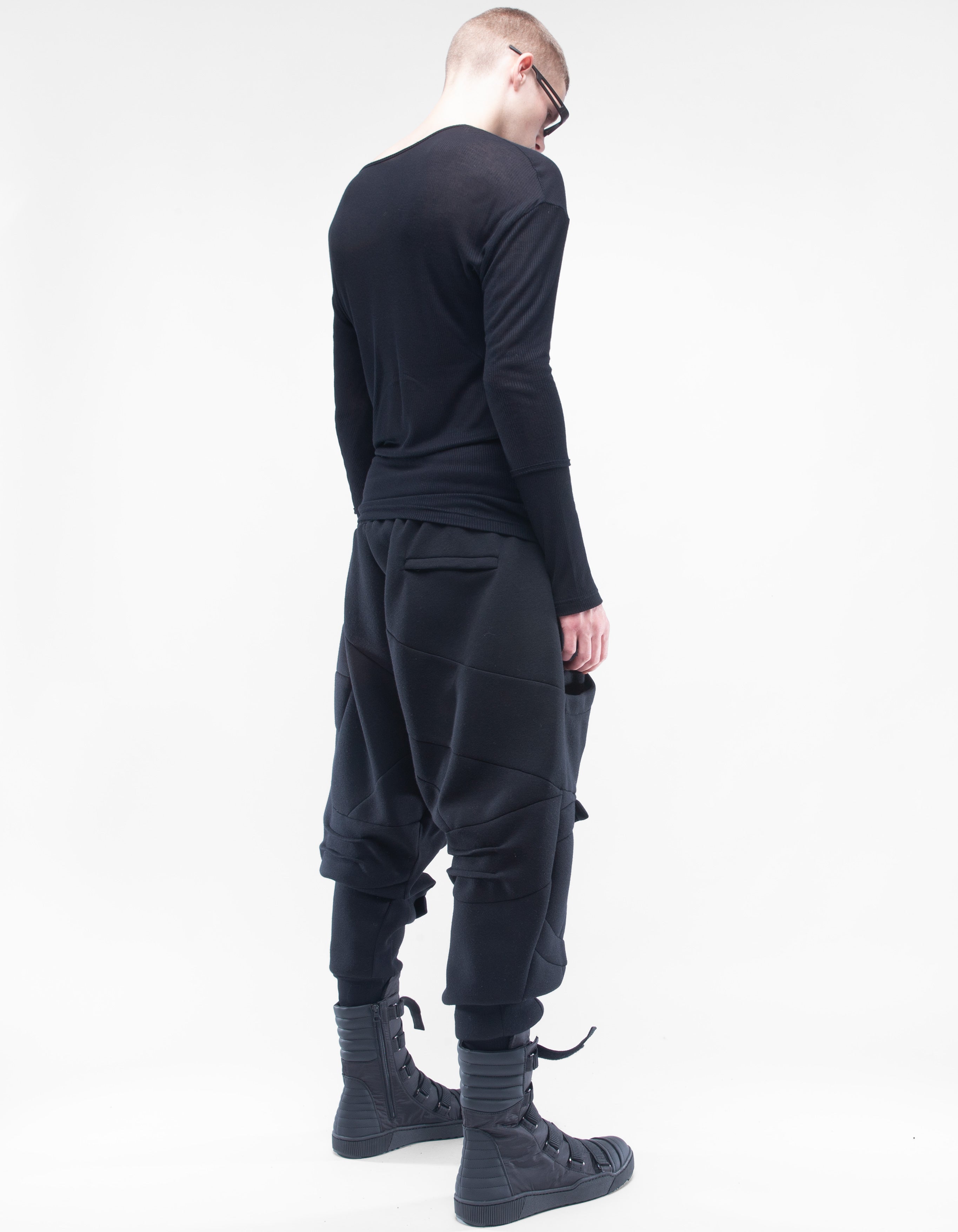 BASIC BLACK RIB