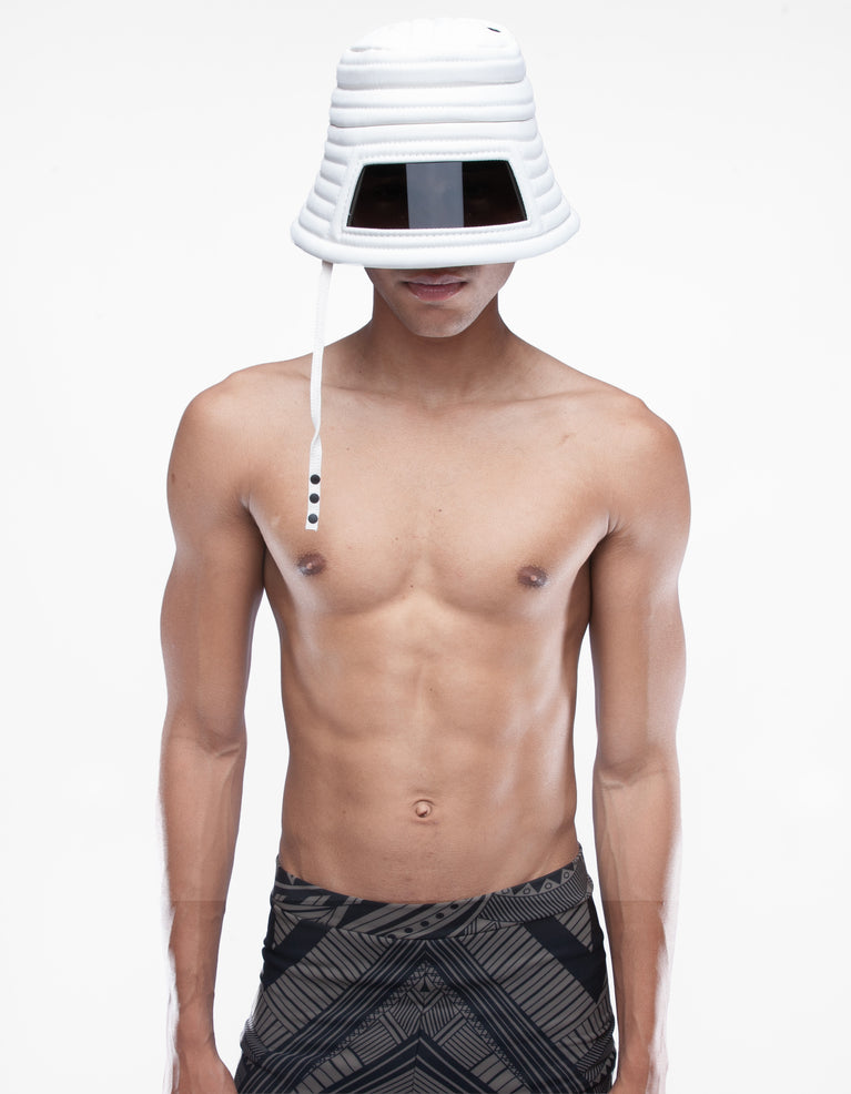 BUCKET HAT VISIER LICHT