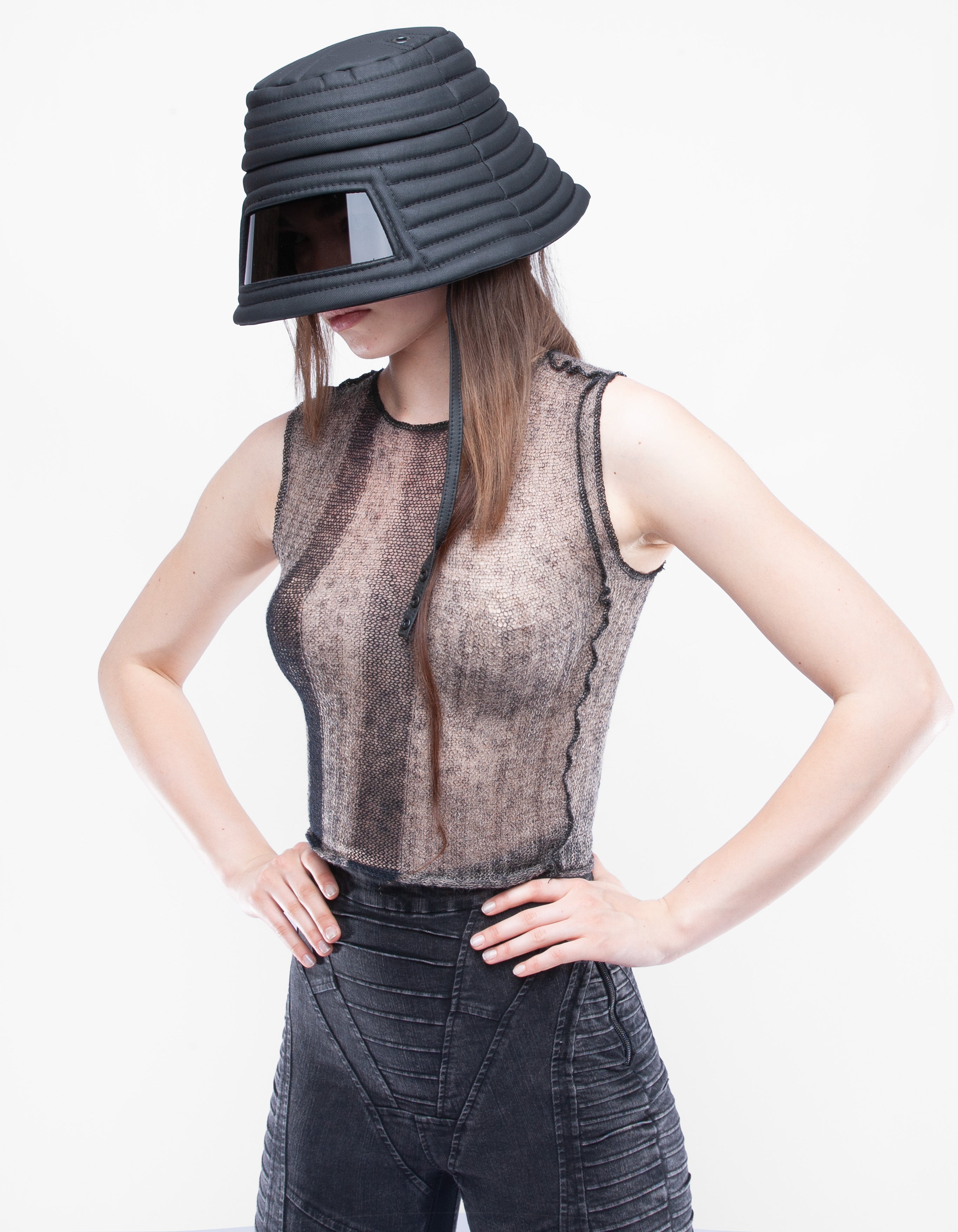 BUCKET HAT VISOR ONYX