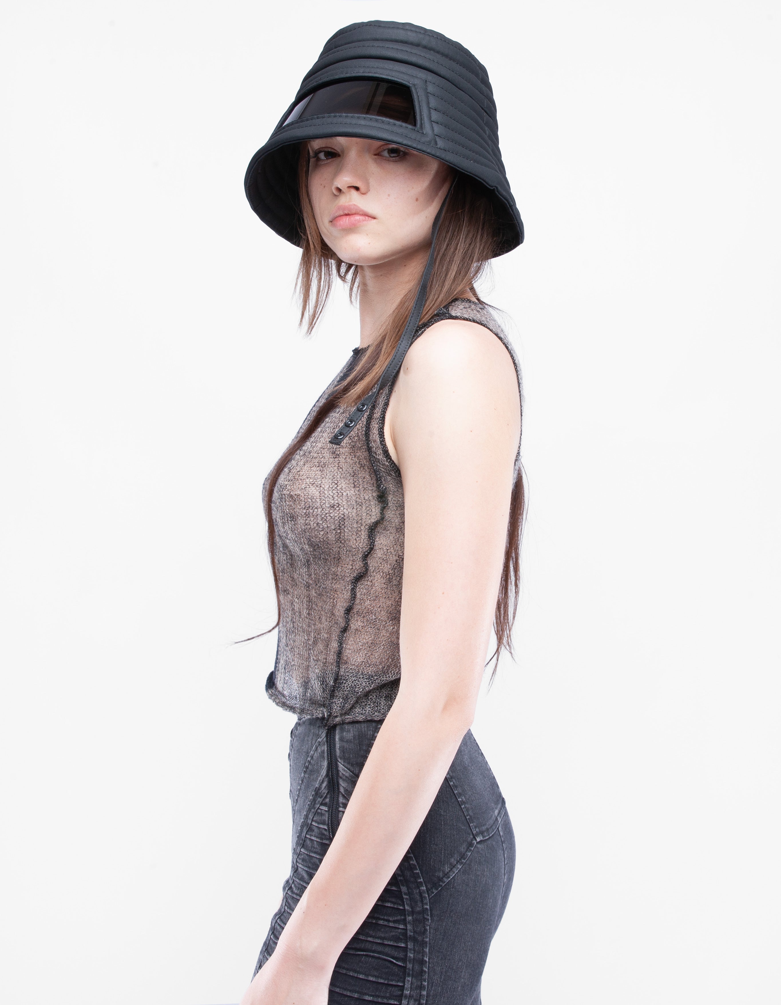 BUCKET HAT VISOR ONYX