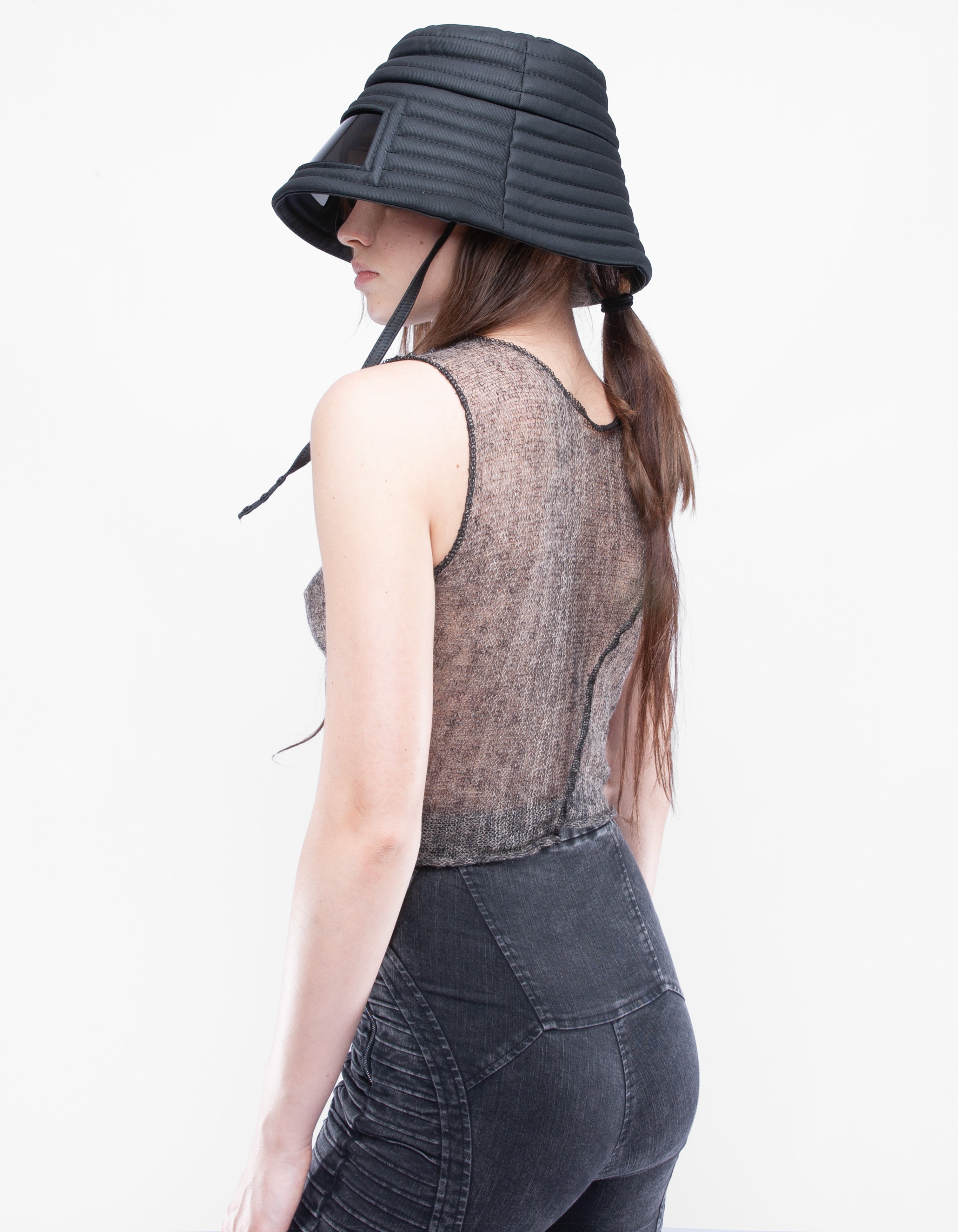 BUCKET HAT VISOR ONYX