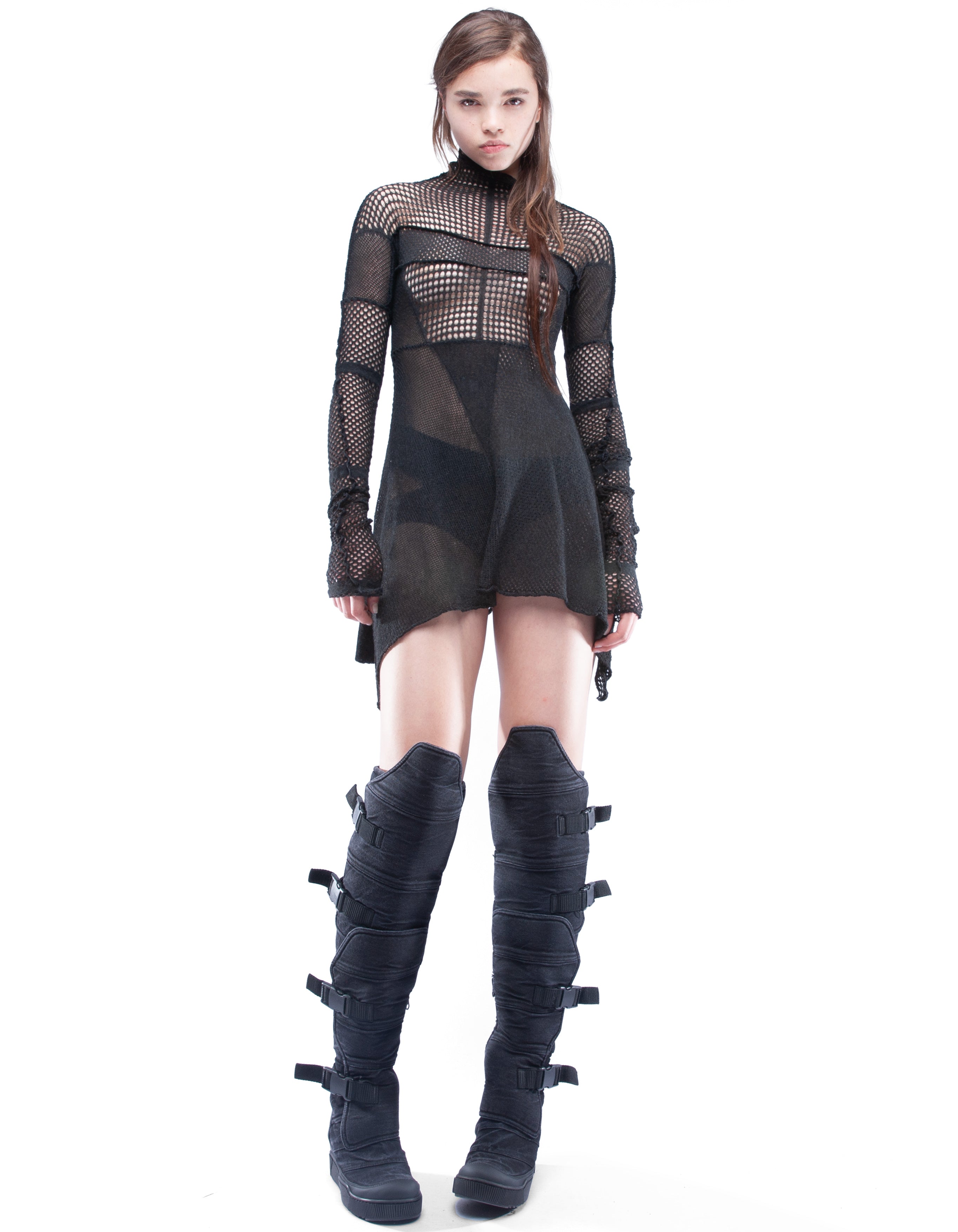 Dress Molecular Woman DressDemowoman DEMOBAZA | futuristic, post apocalyptic clothing