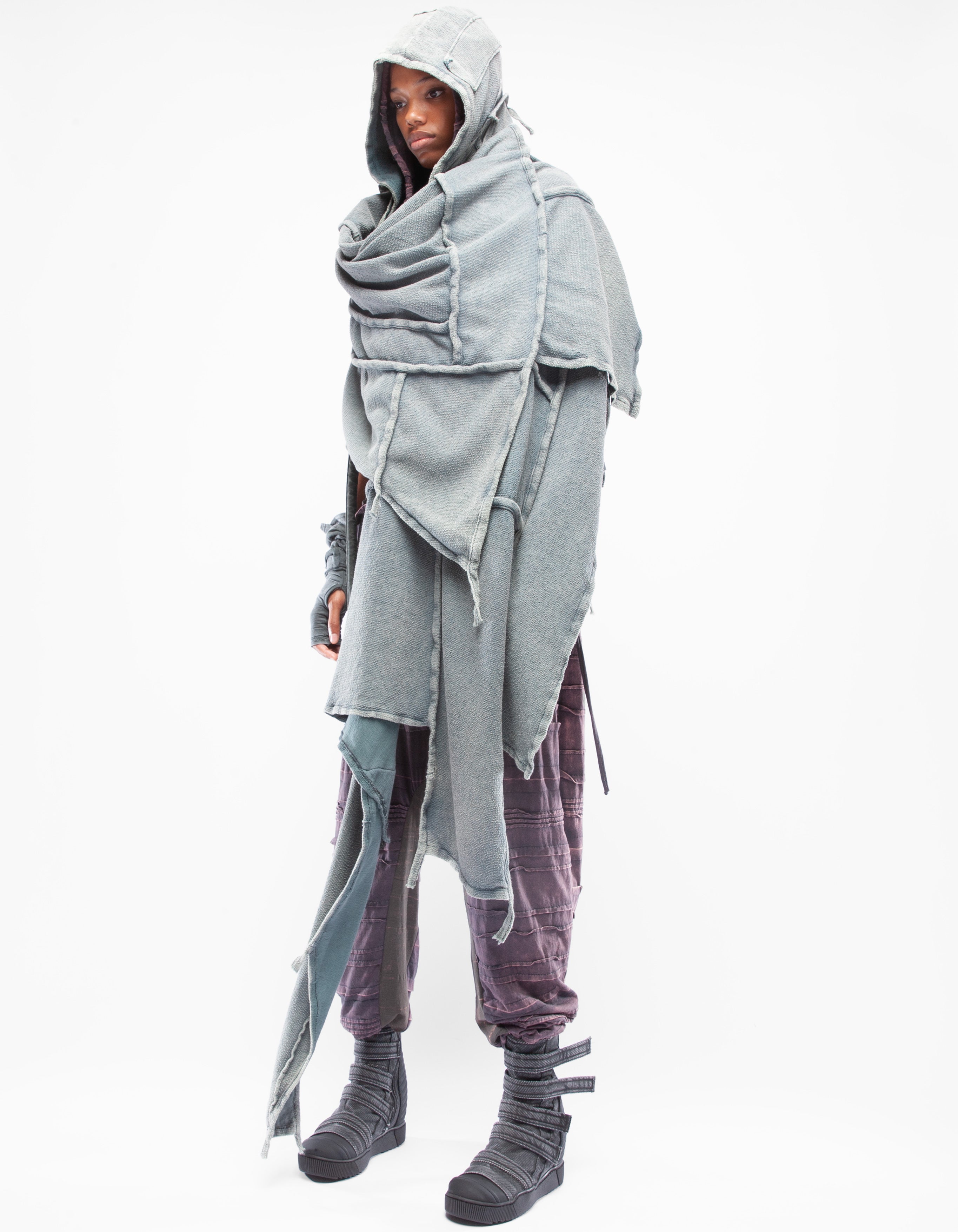 HOOD SHAWL HERMIT