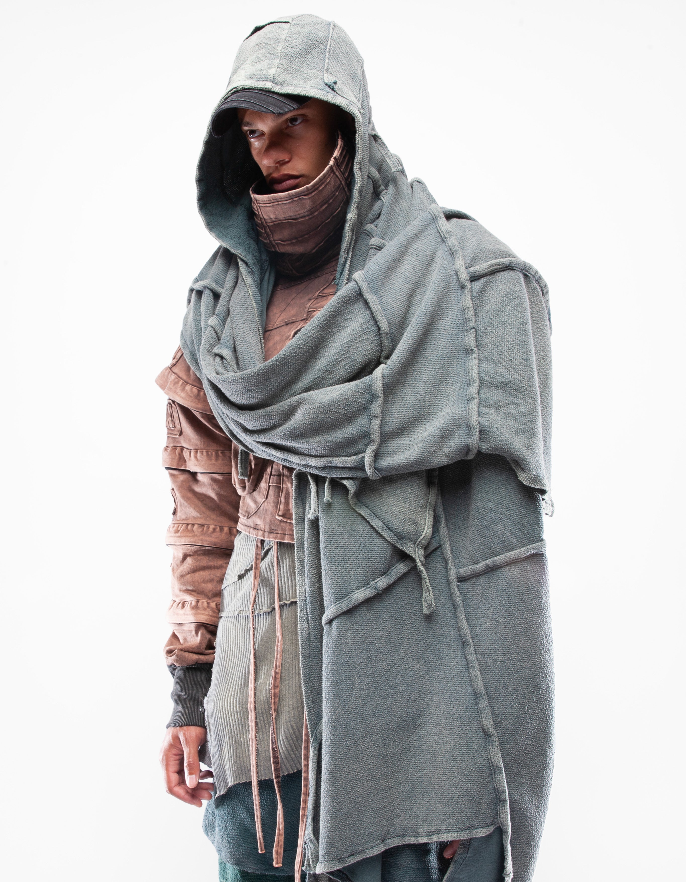 HOOD SHAWL HERMIT