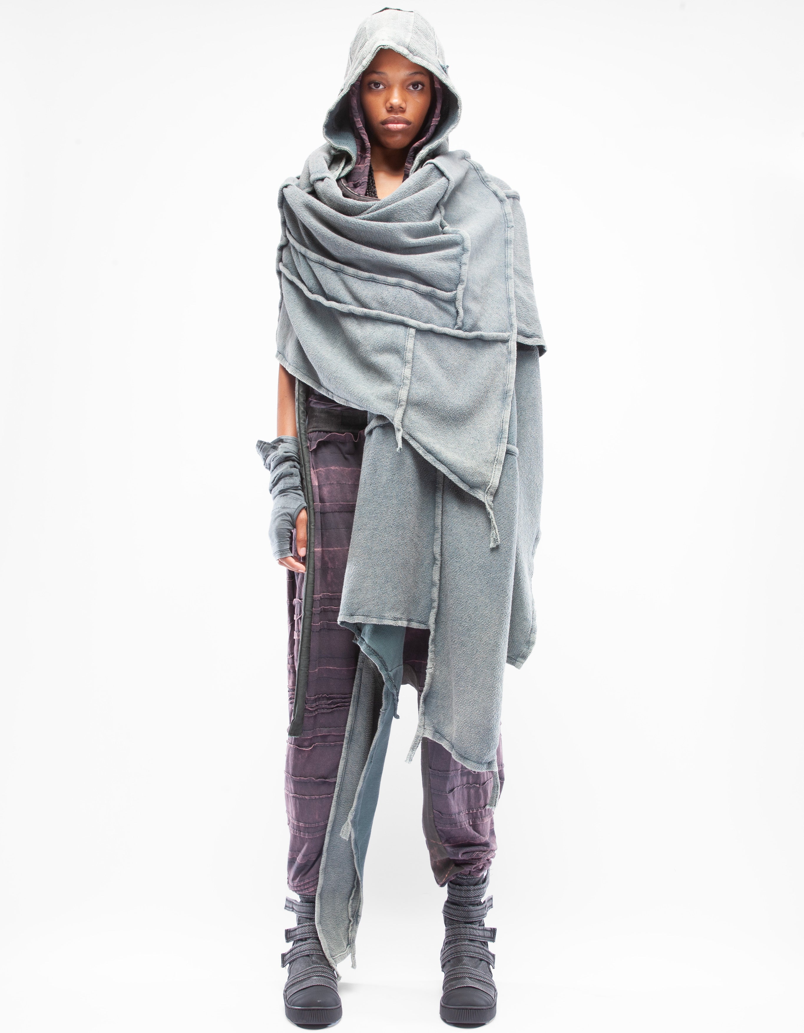 HOOD SHAWL HERMIT