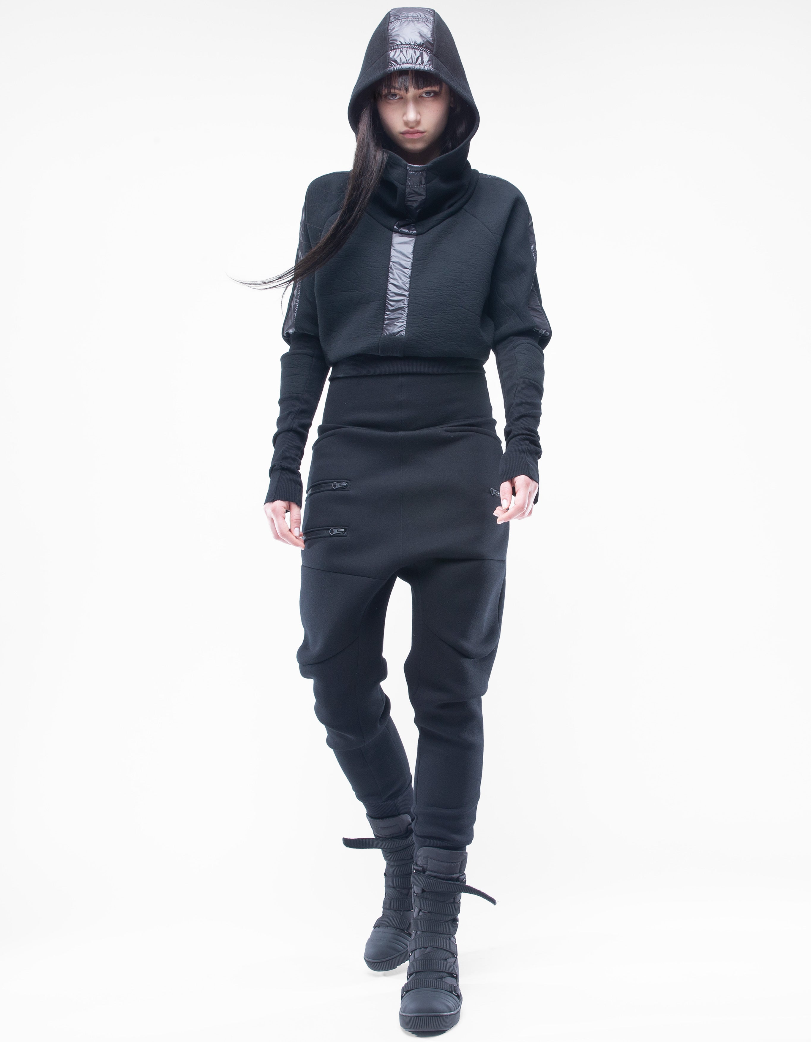 FELPA CON CAPPUCCIO NEO LINE W