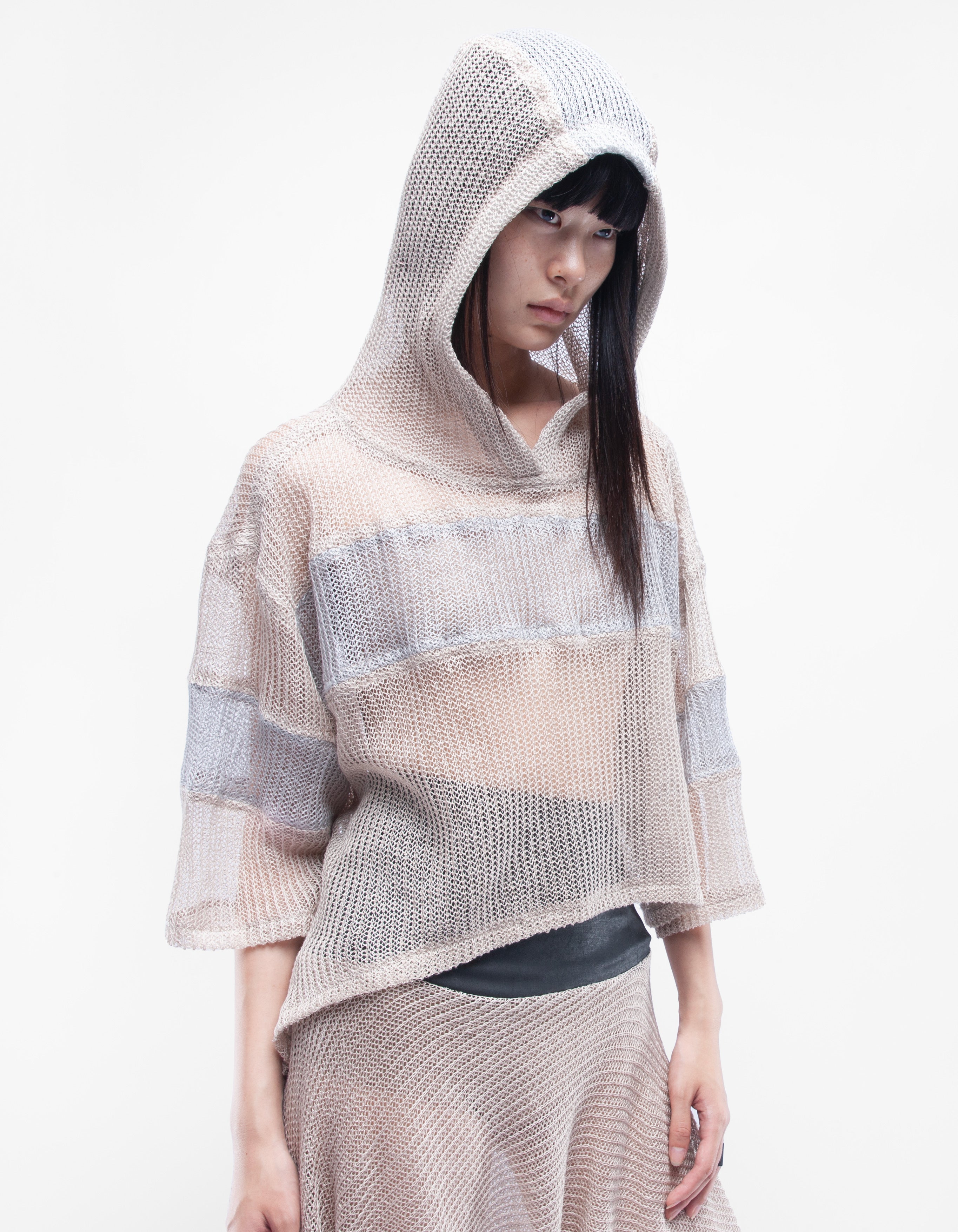 SWEAT À CAPUCHE TISSÉ SHIFT