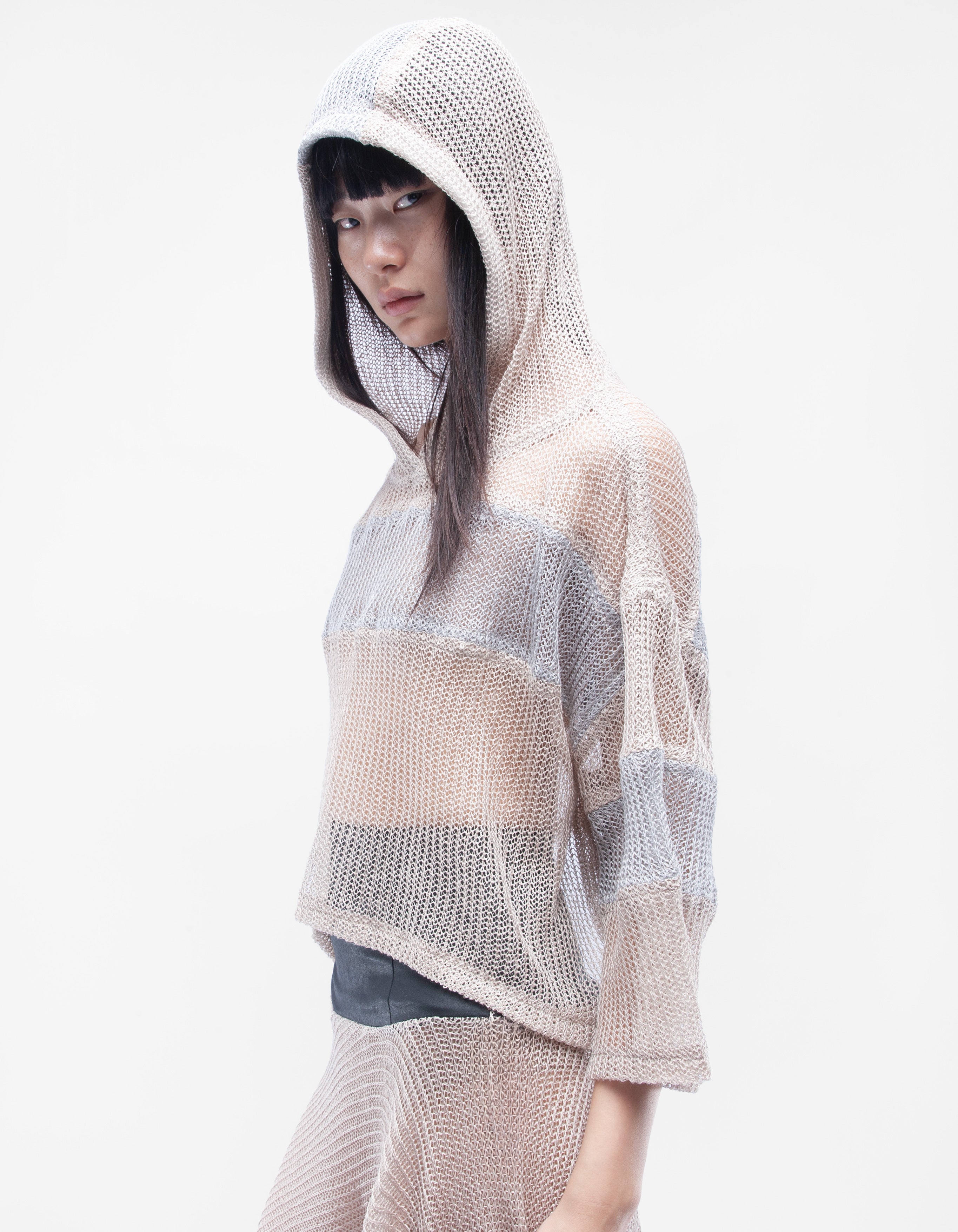 SWEAT À CAPUCHE TISSÉ SHIFT