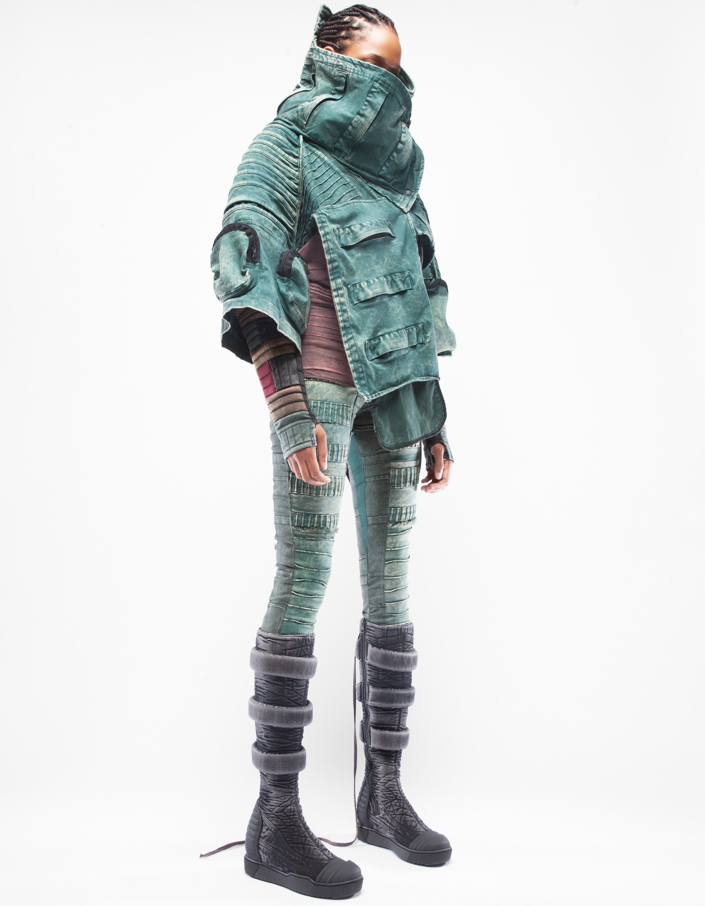 VESTE COL REBELLE