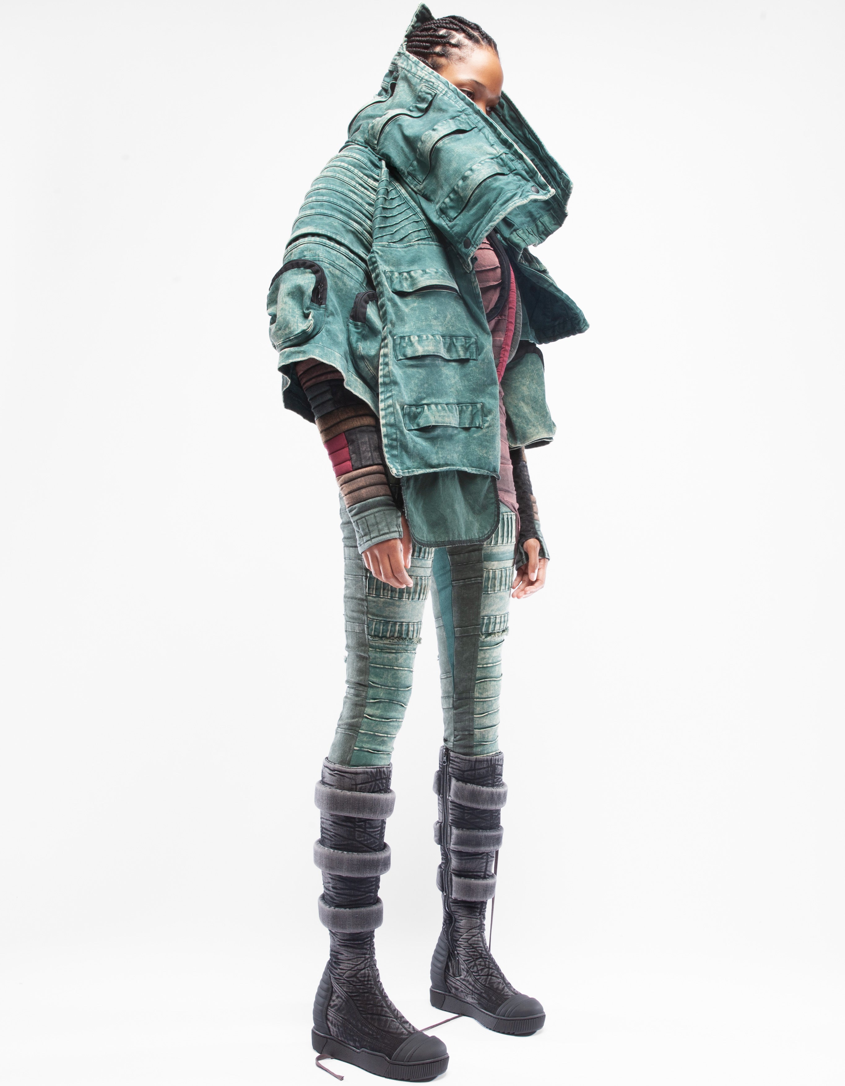 VESTE COL REBELLE