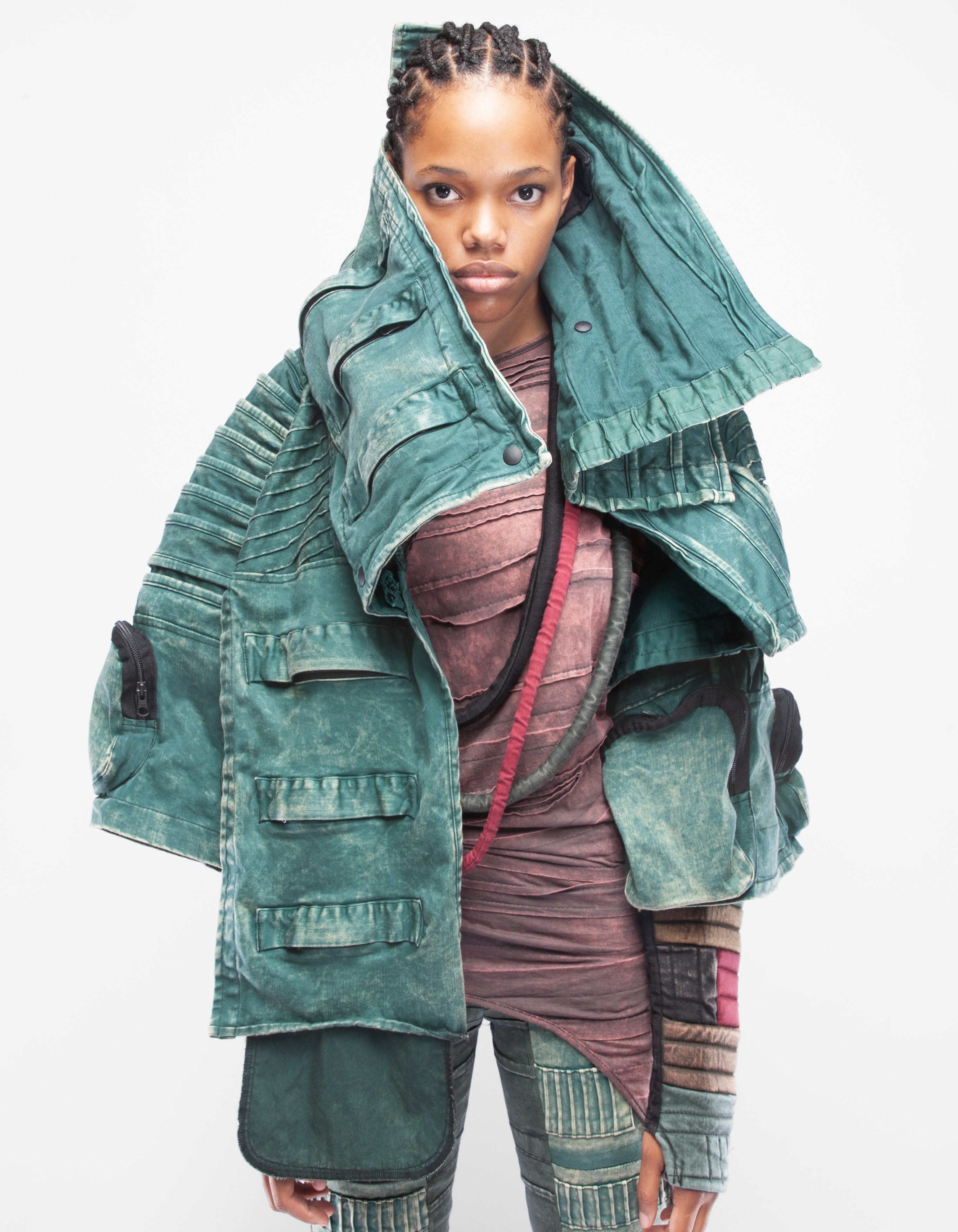 VESTE COL REBELLE