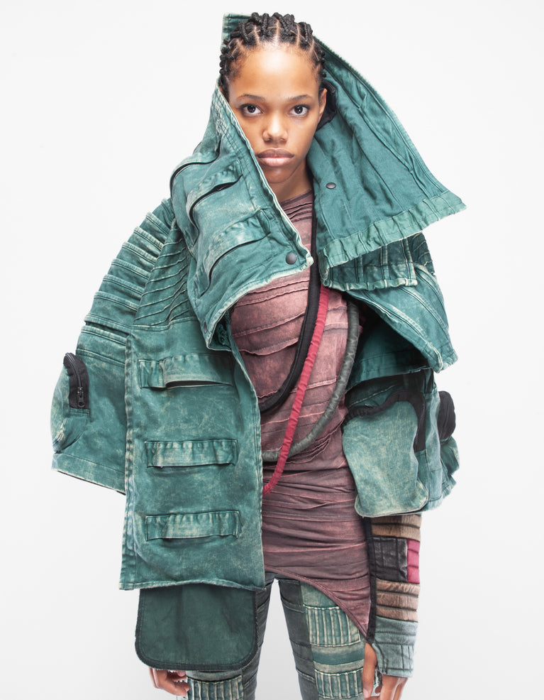 VESTE COL REBELLE
