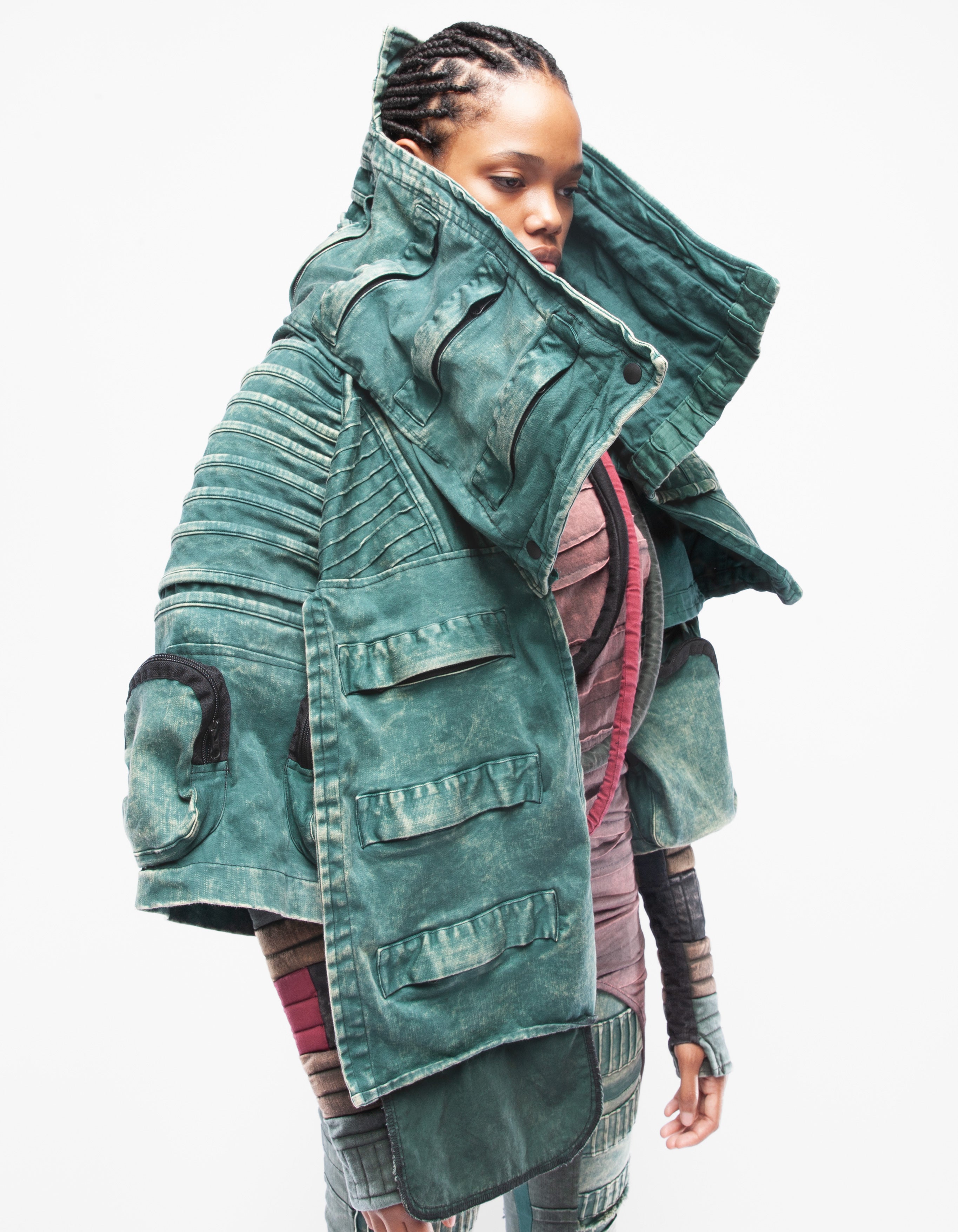 VESTE COL REBELLE