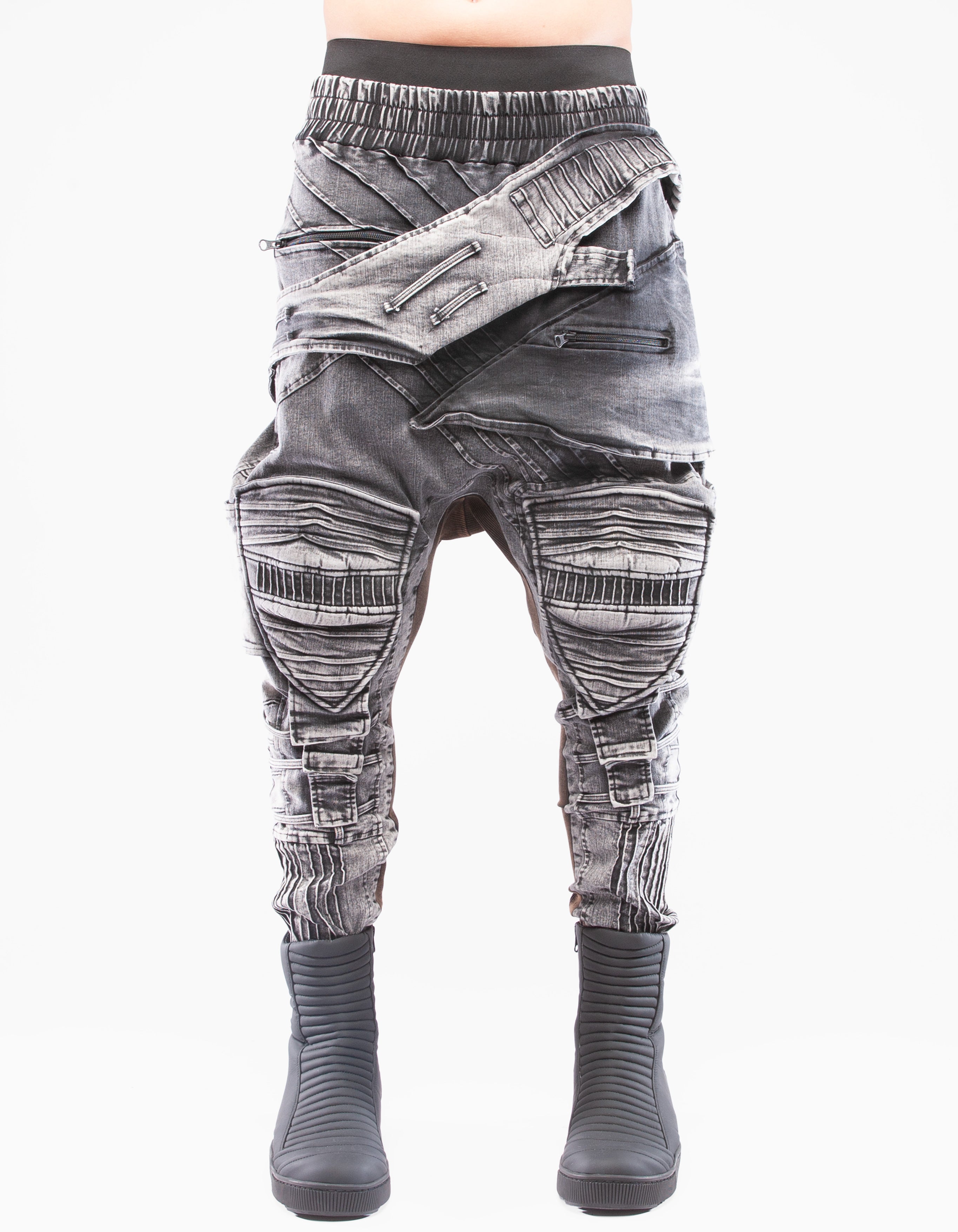 JEANS BAGGY PAD BRILLANTE
