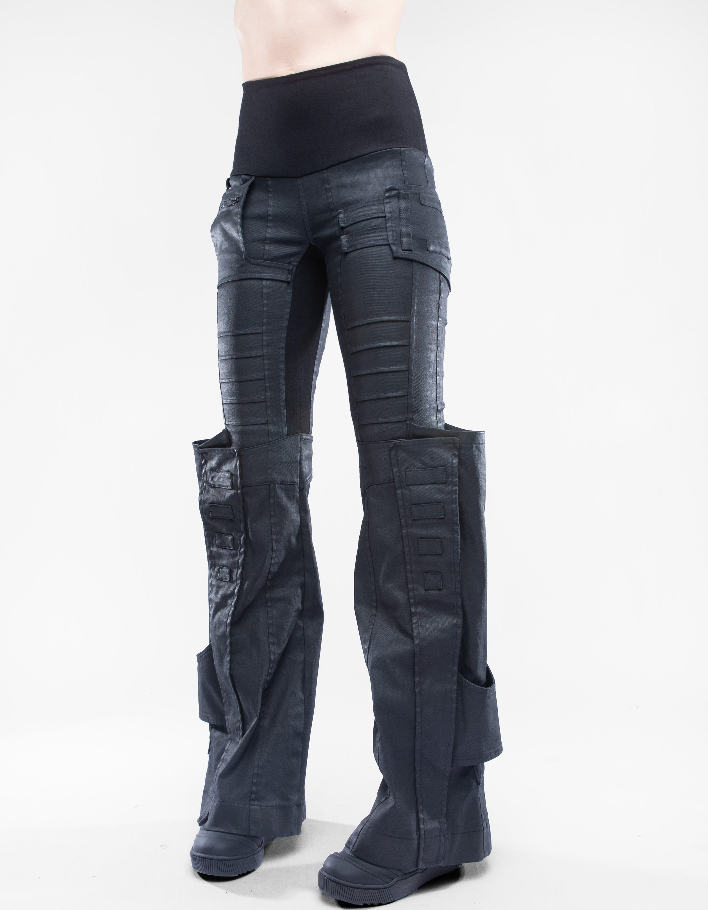JEANS LEGGINGS BLACK CUBE