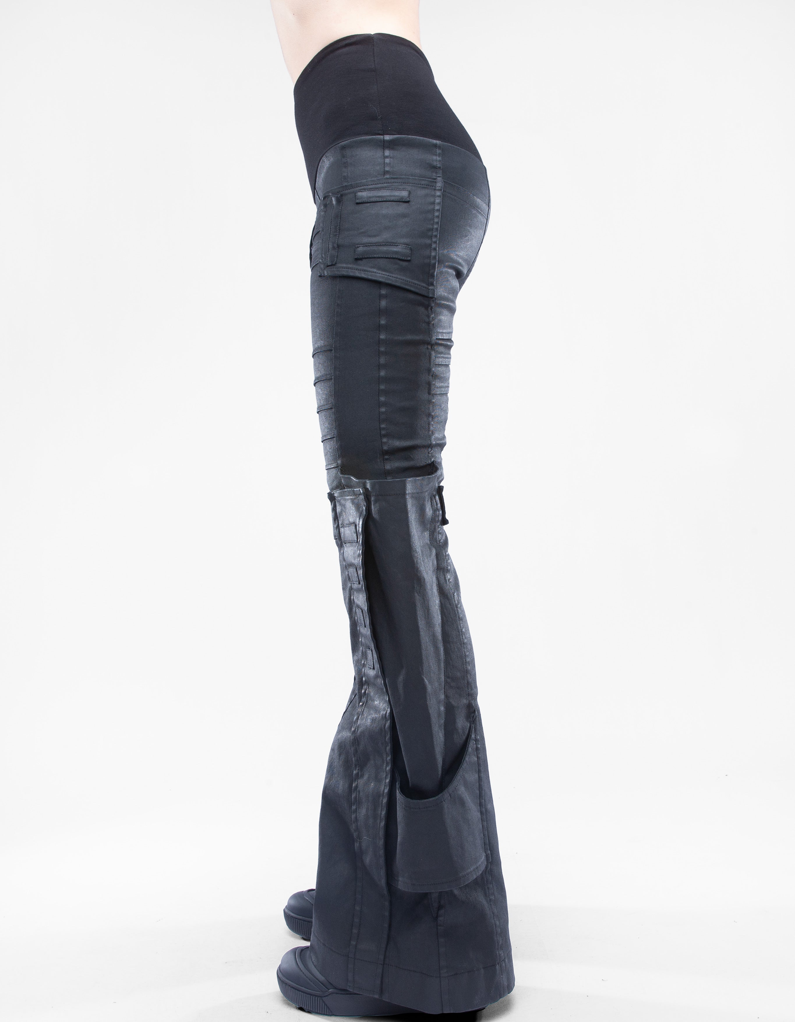 JEANS LEGGINGS BLACK CUBE