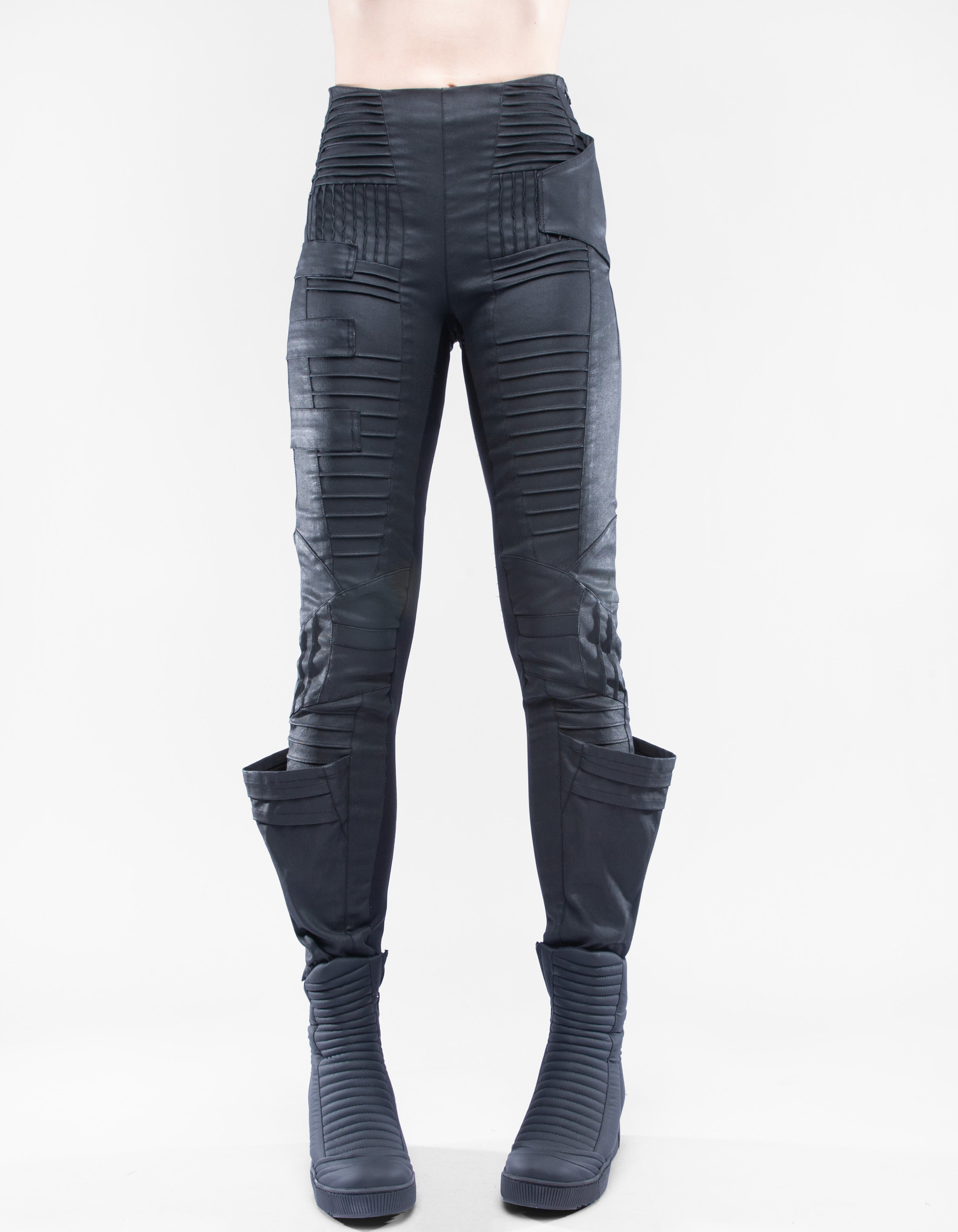 JEANS LEGGINGS BLACK TUNE