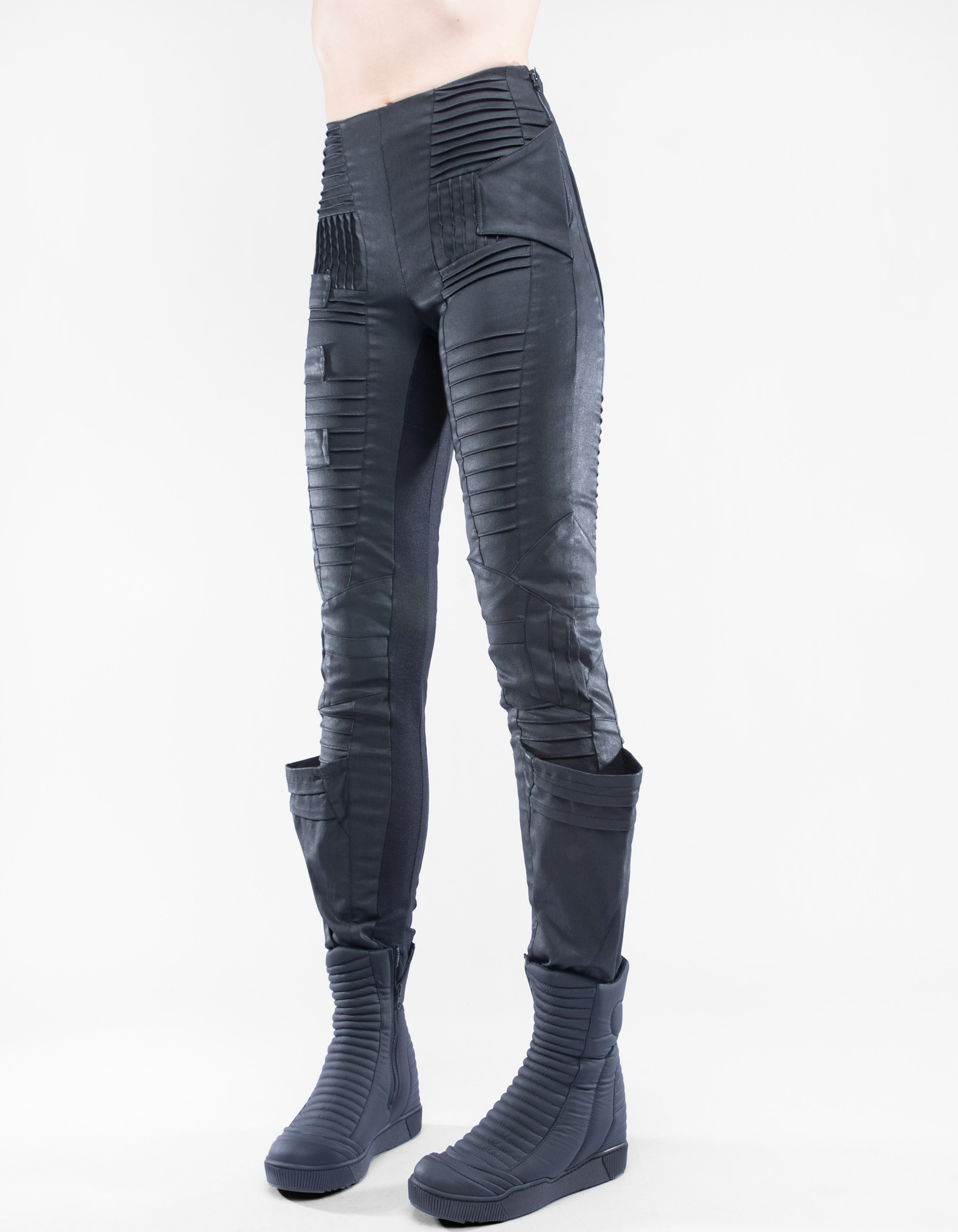JEANS LEGGINGS BLACK TUNE