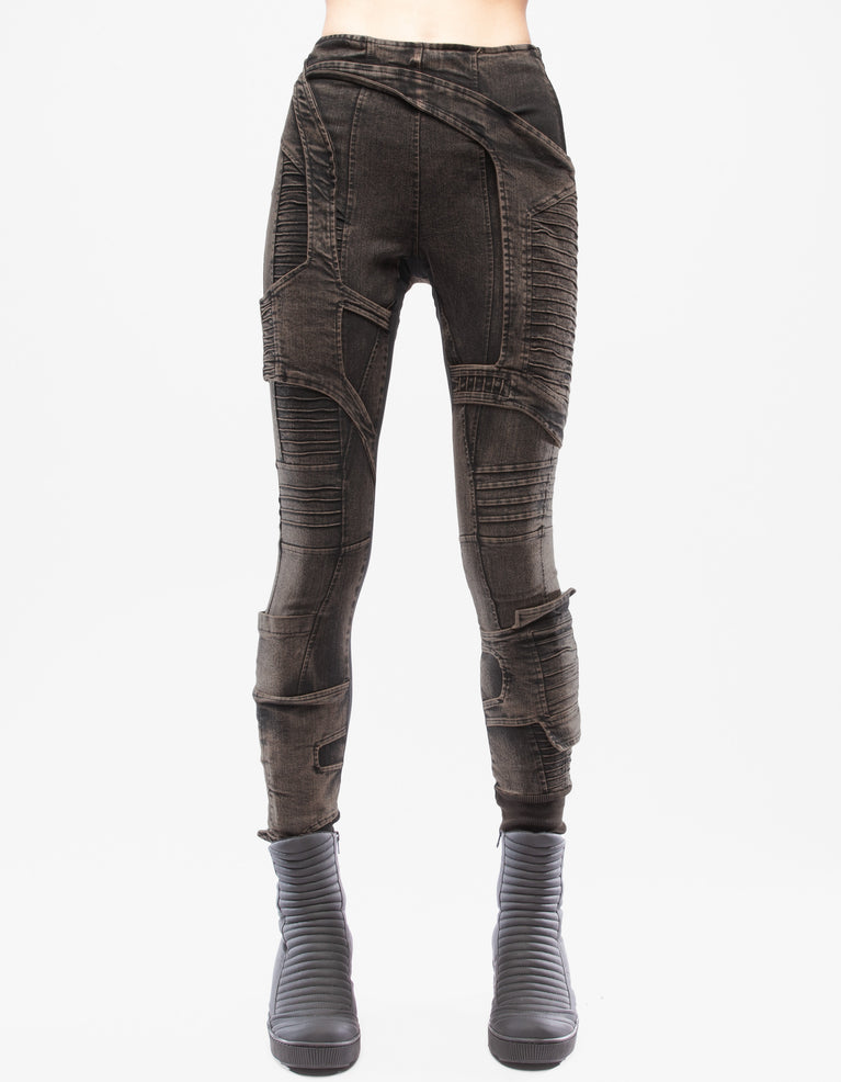LEGGINGS JEAN ROUILLE