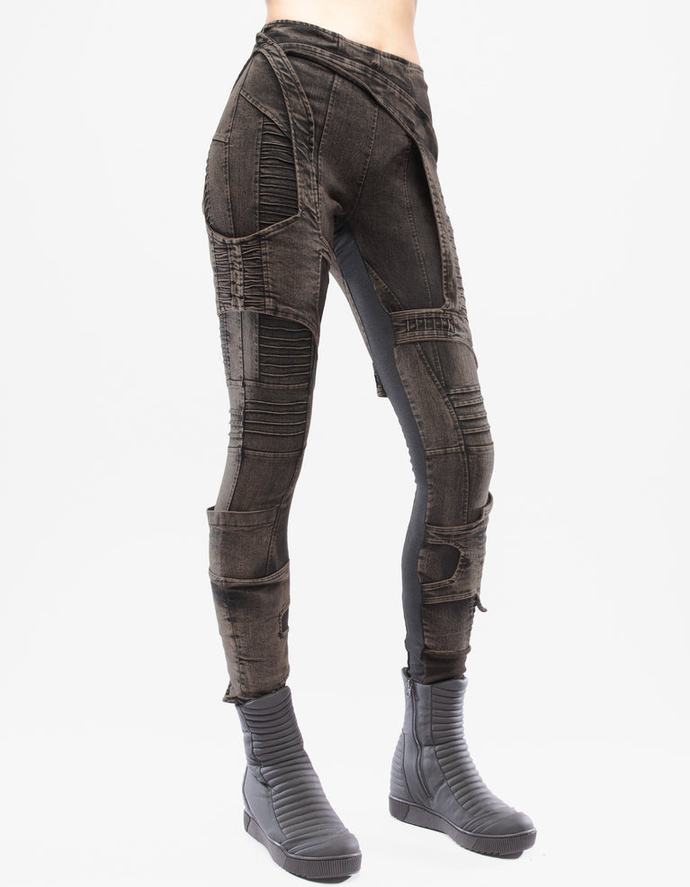 LEGGINGS JEAN ROUILLE