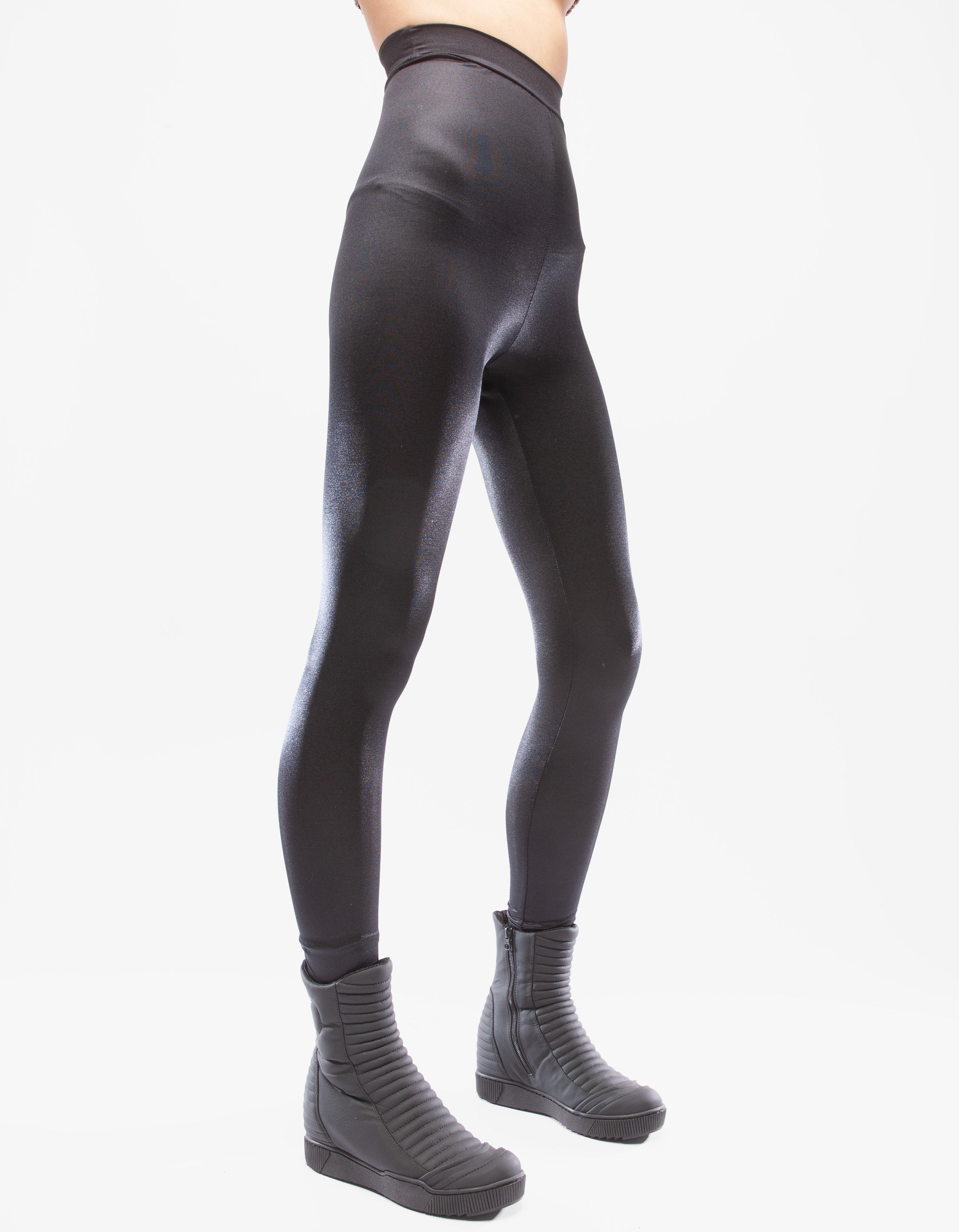 LEGGINGS SCHWARZE HAUT