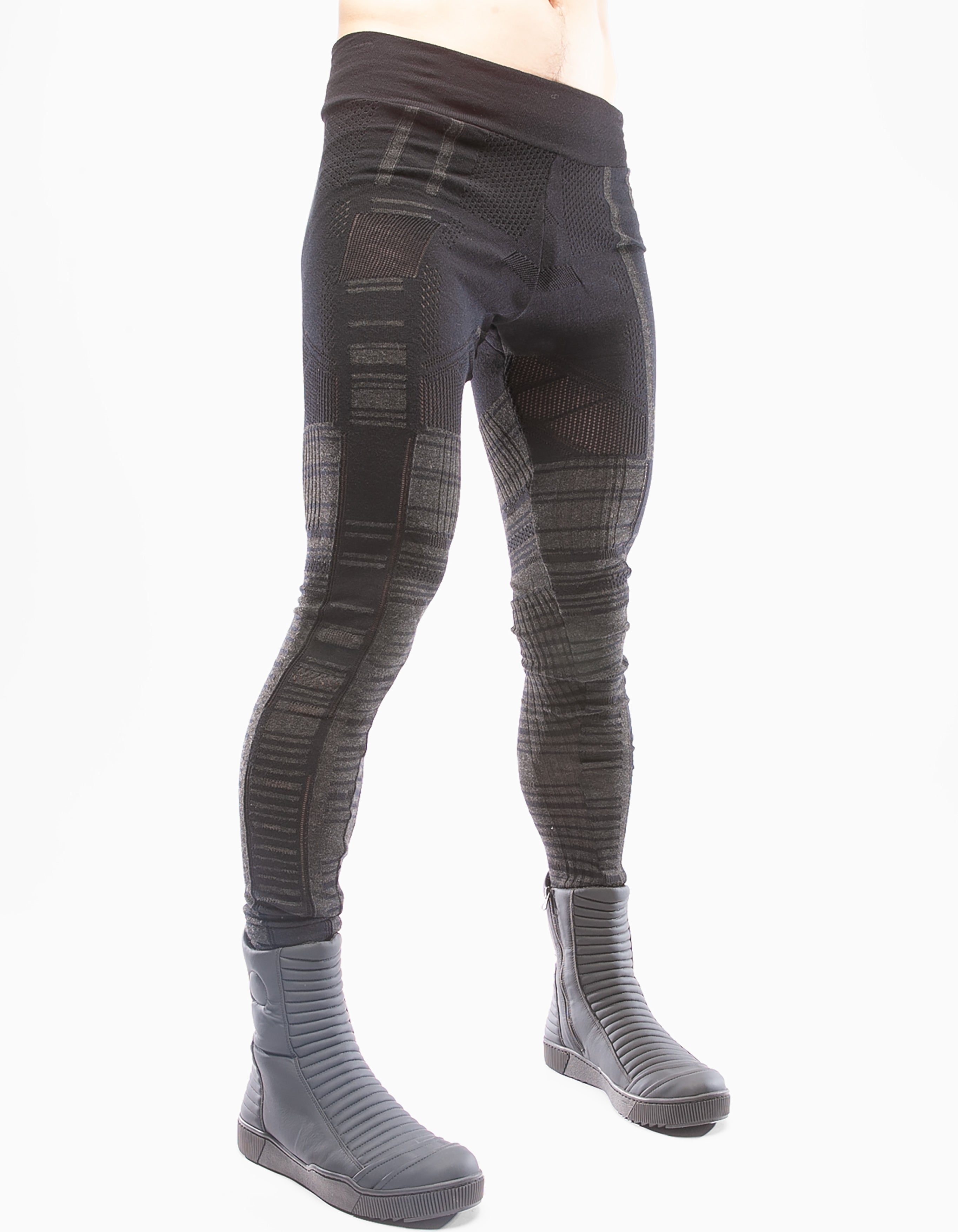 LEGGINGS GRAPHITE CENTER M