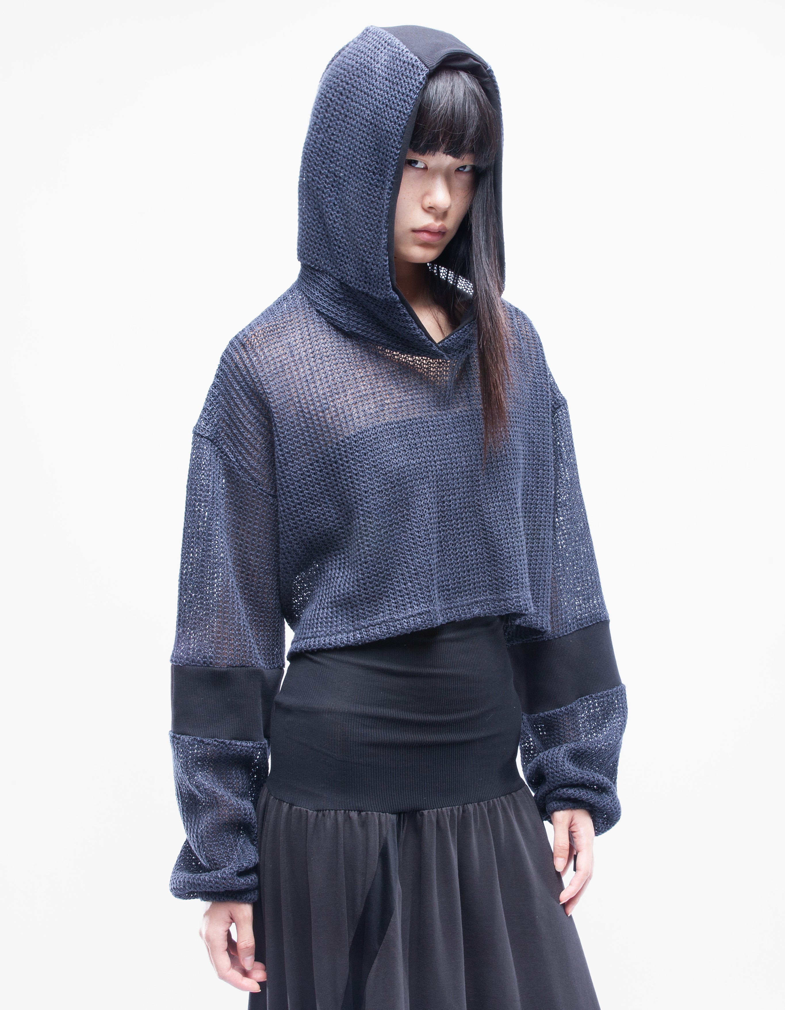 SUDADERA CORTA DE TEJIDO LEAP W