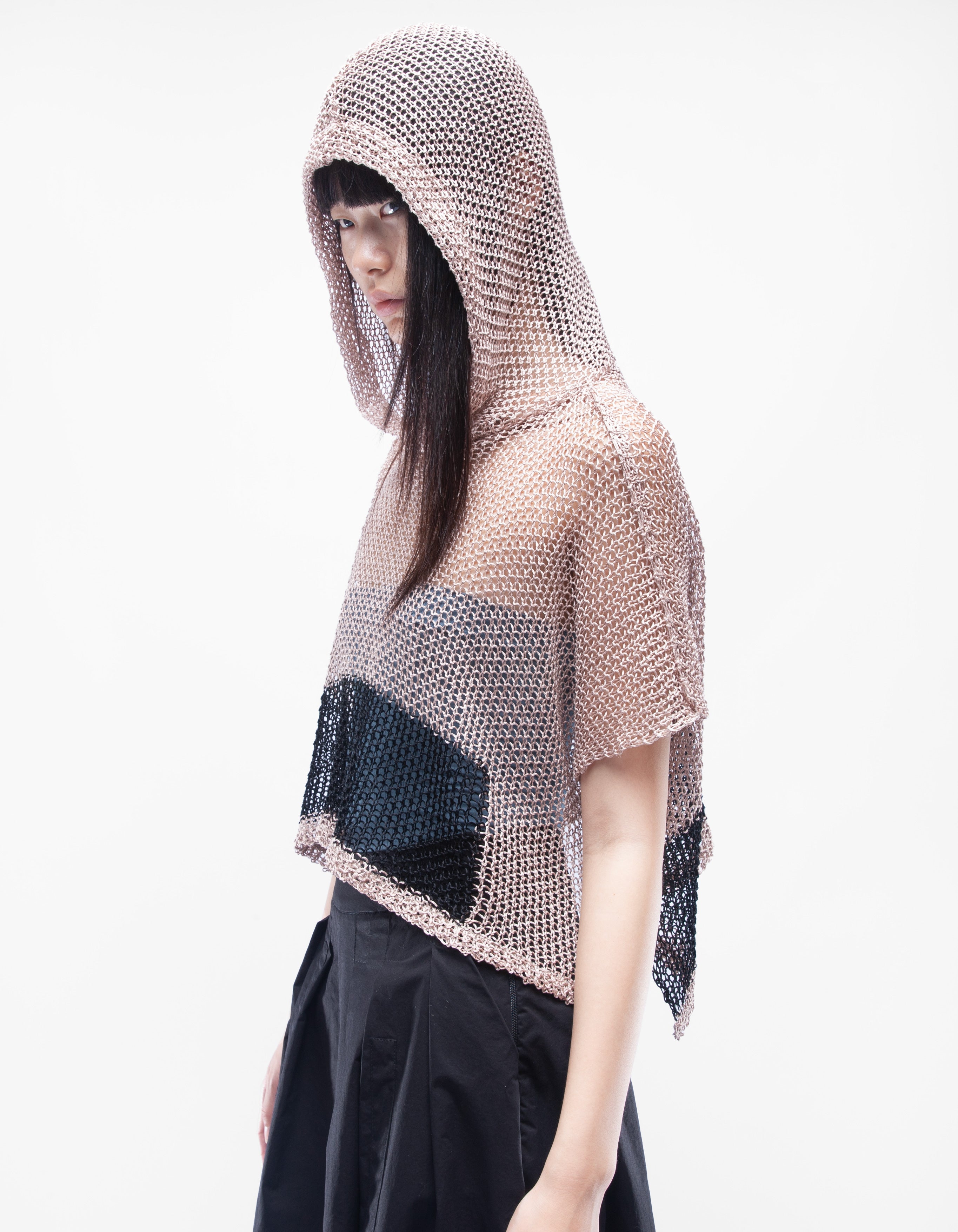 КОРОТКАЯ ТОЛСТОВКА WEAVE SHIFT