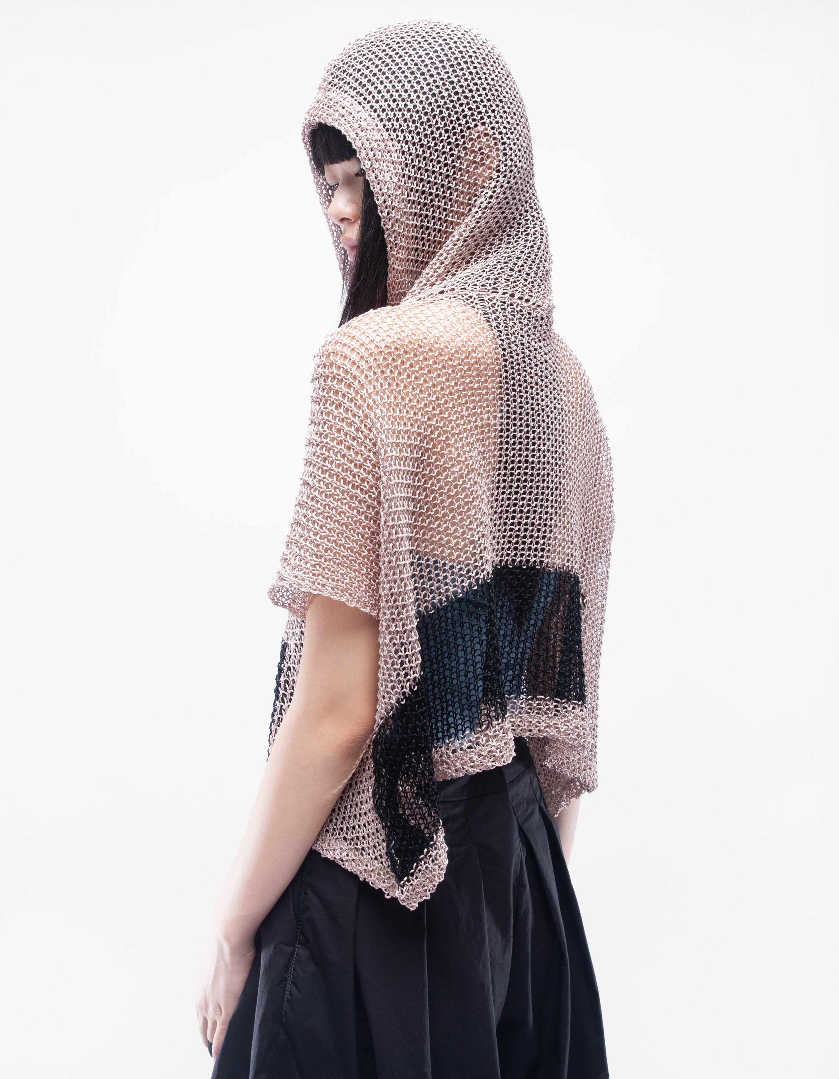 КОРОТКАЯ ТОЛСТОВКА WEAVE SHIFT