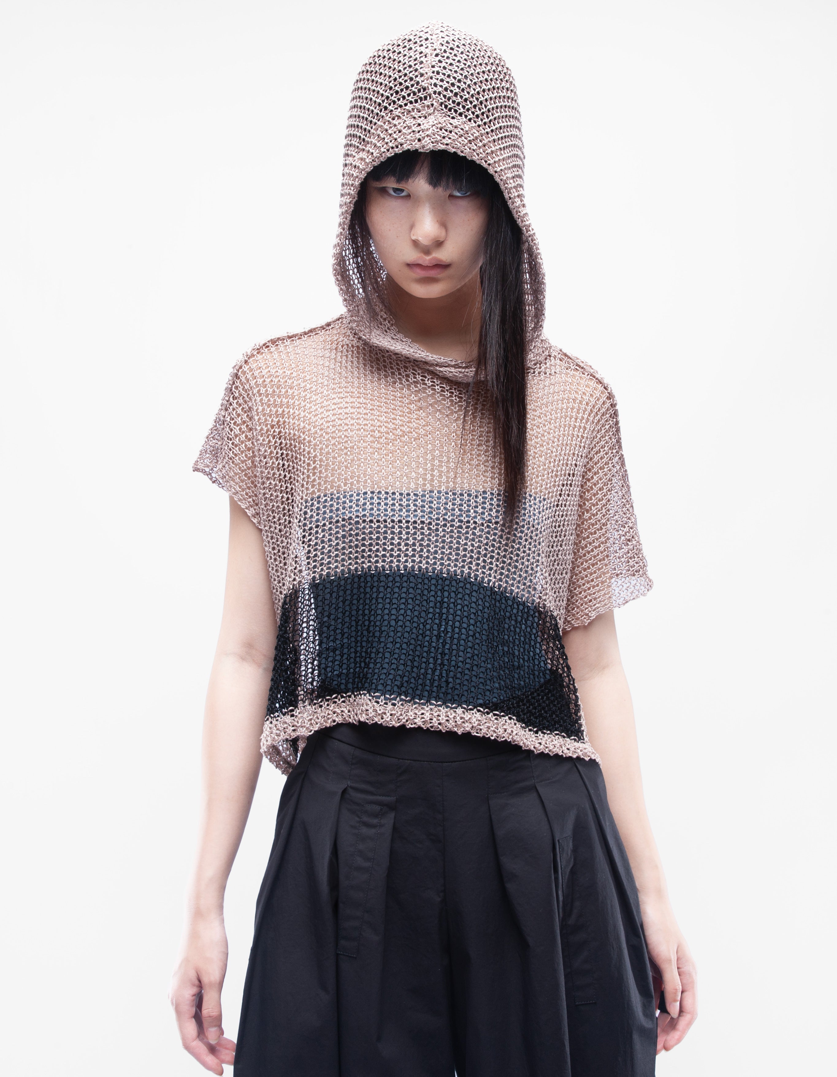 КОРОТКАЯ ТОЛСТОВКА WEAVE SHIFT