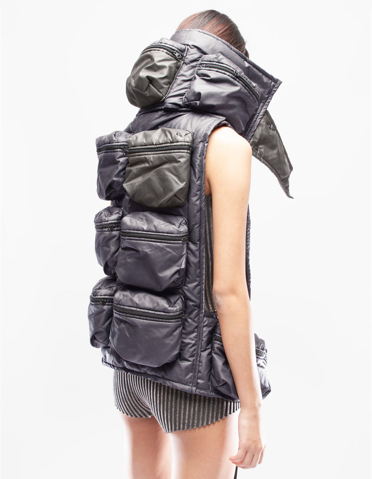 CHALECO BOLSA ALFORJA