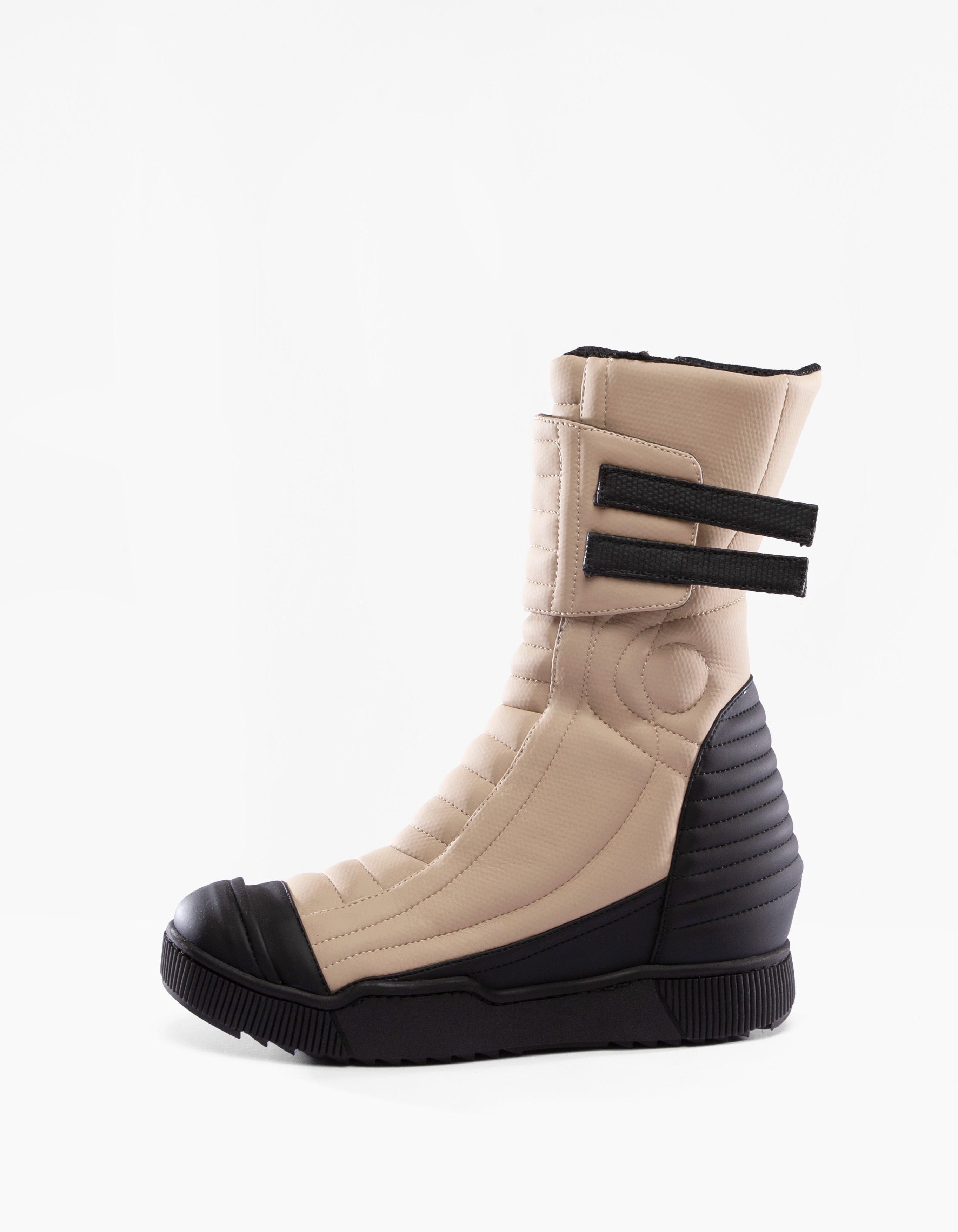 STIEFEL BEIGE OVERWALK W