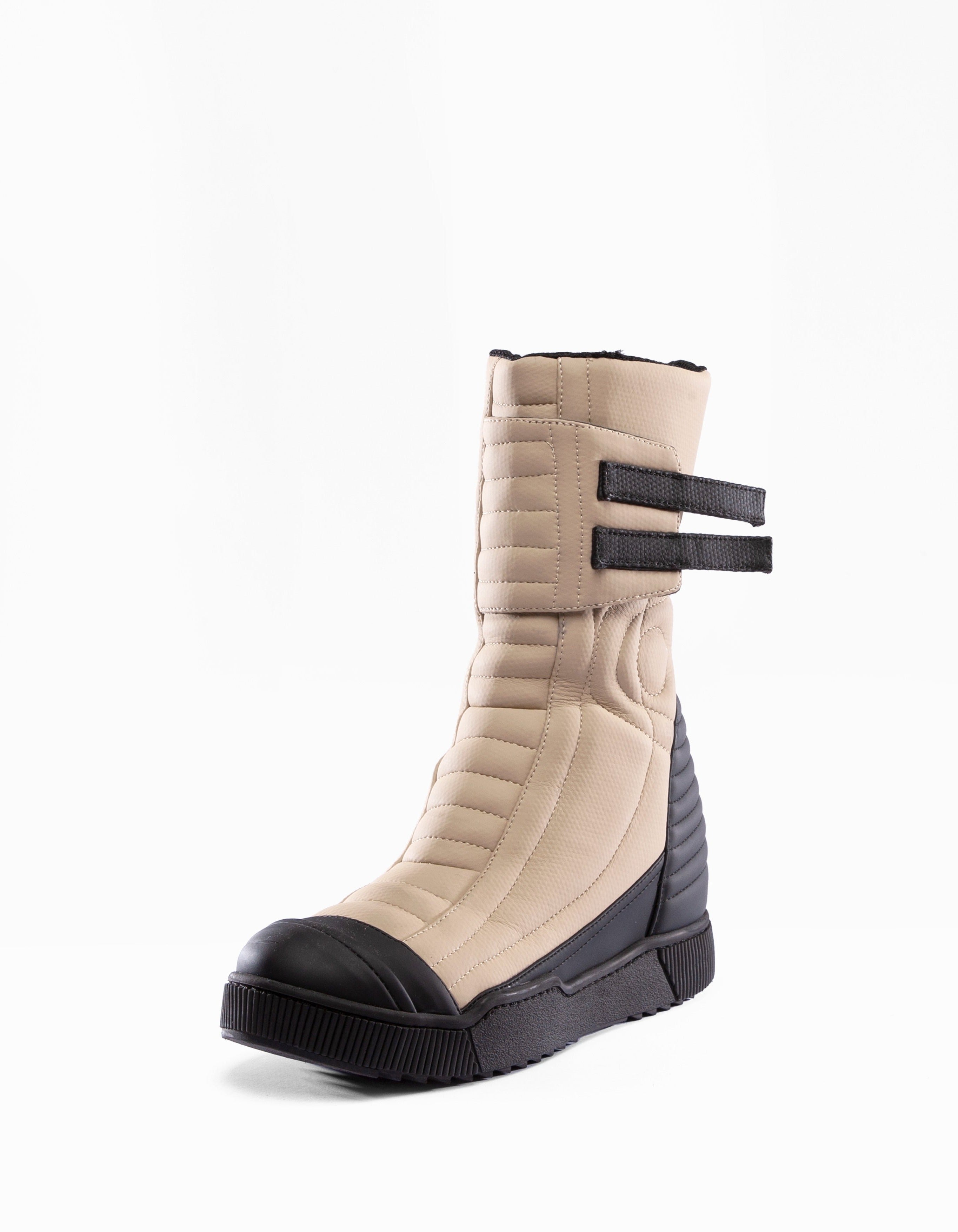 STIEFEL BEIGE OVERWALK W