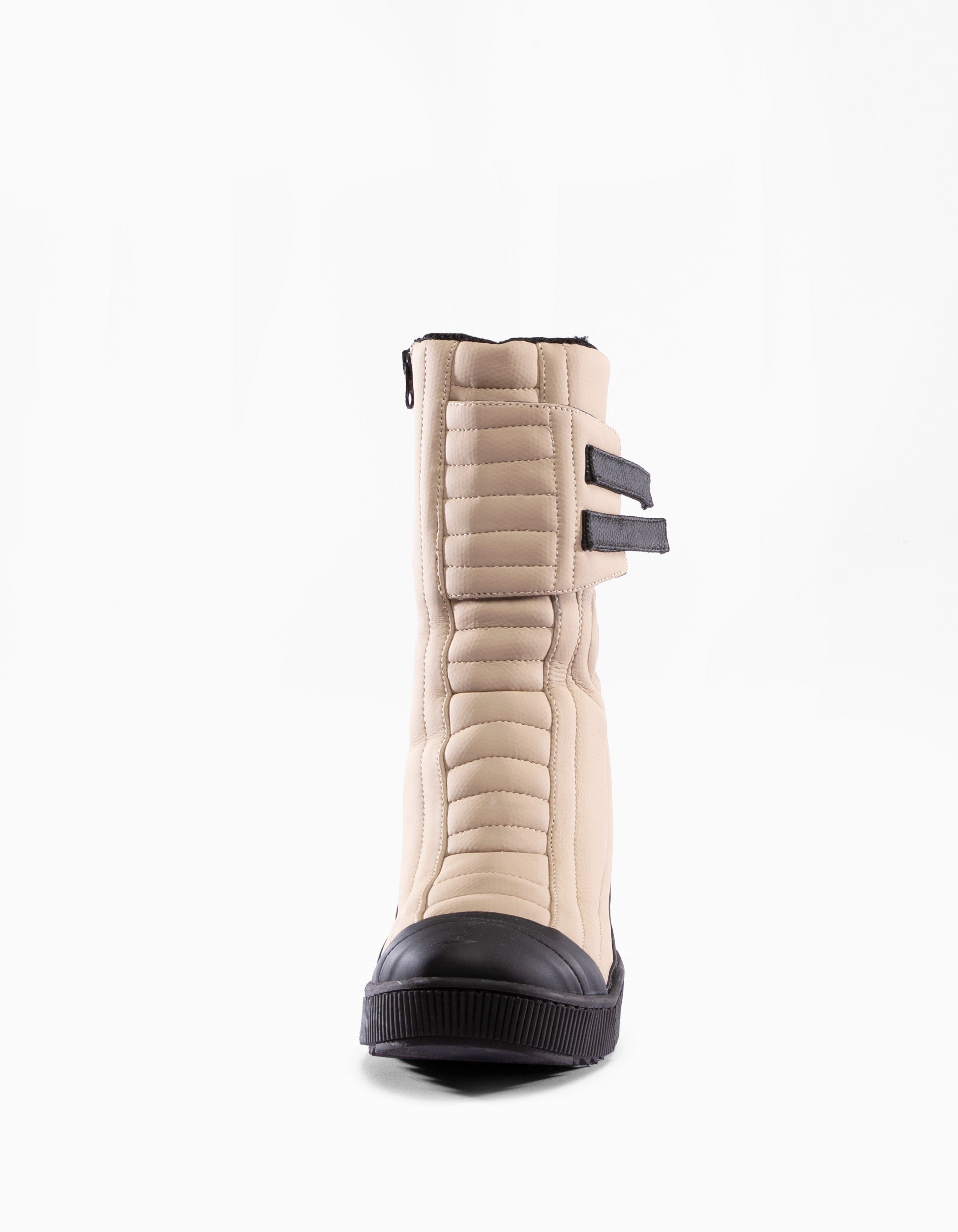 BOOTS BEIGE OVERWALK W