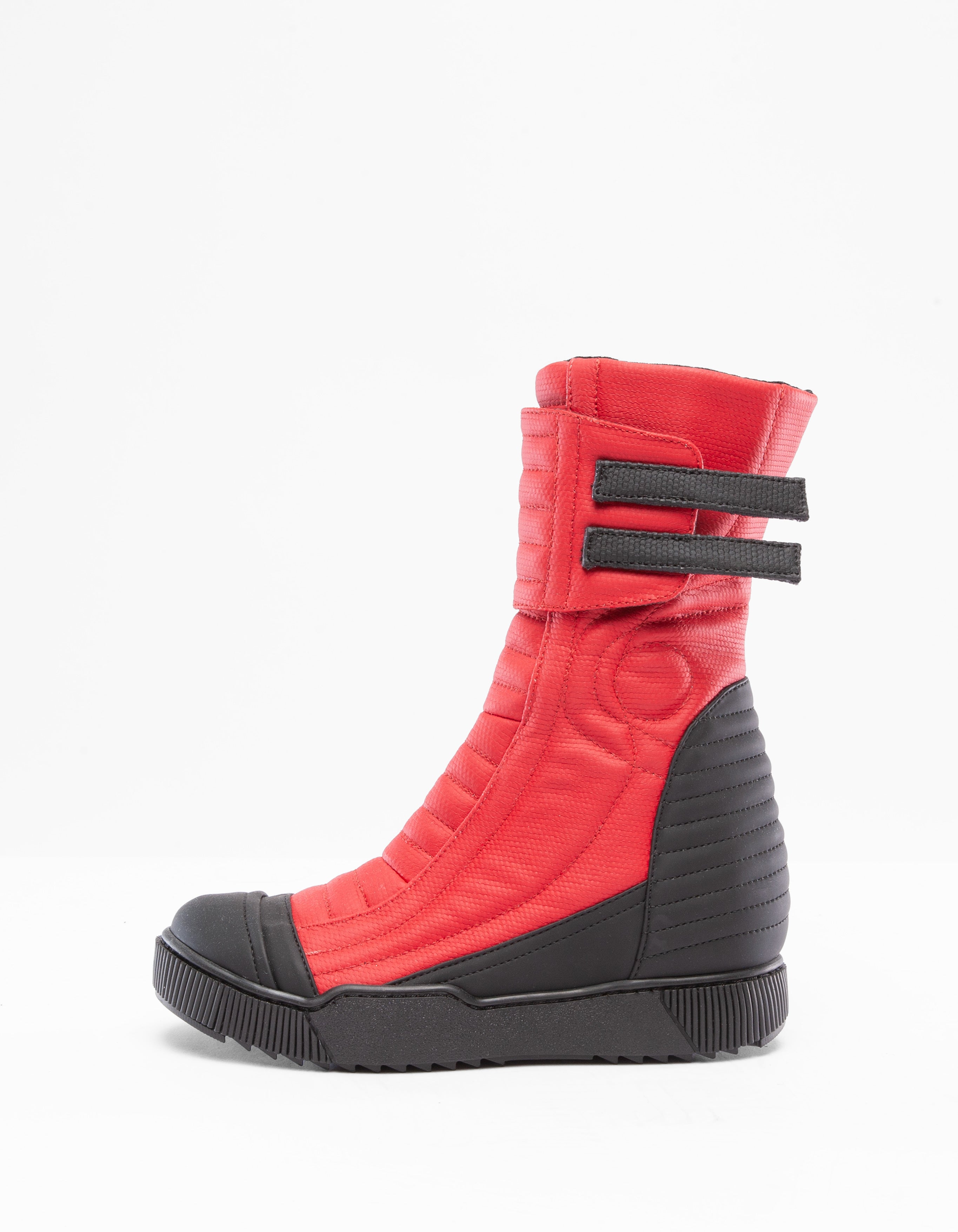 BOOTS RED OVERWALK W