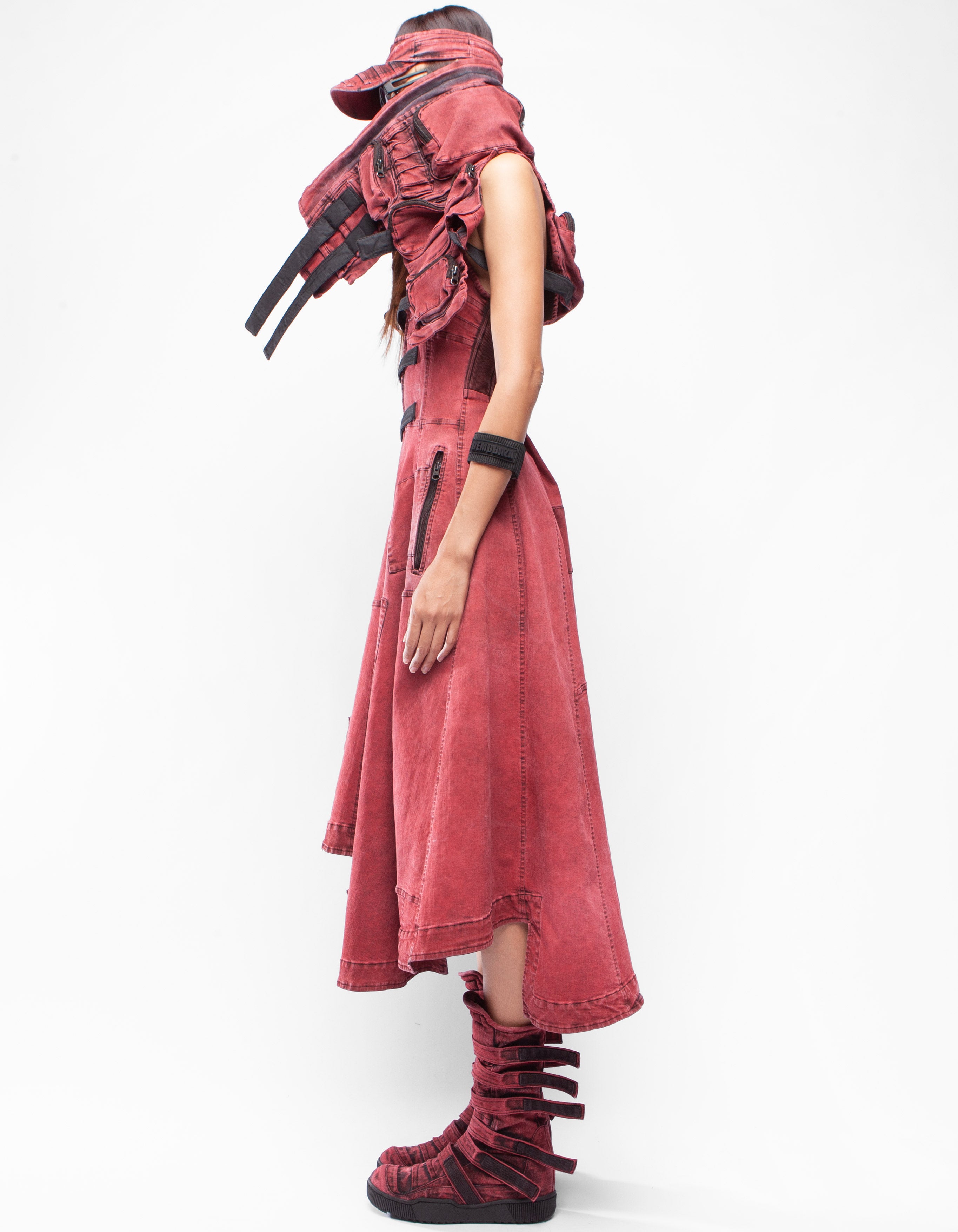 ABRIGO VESTIDO MERKABA