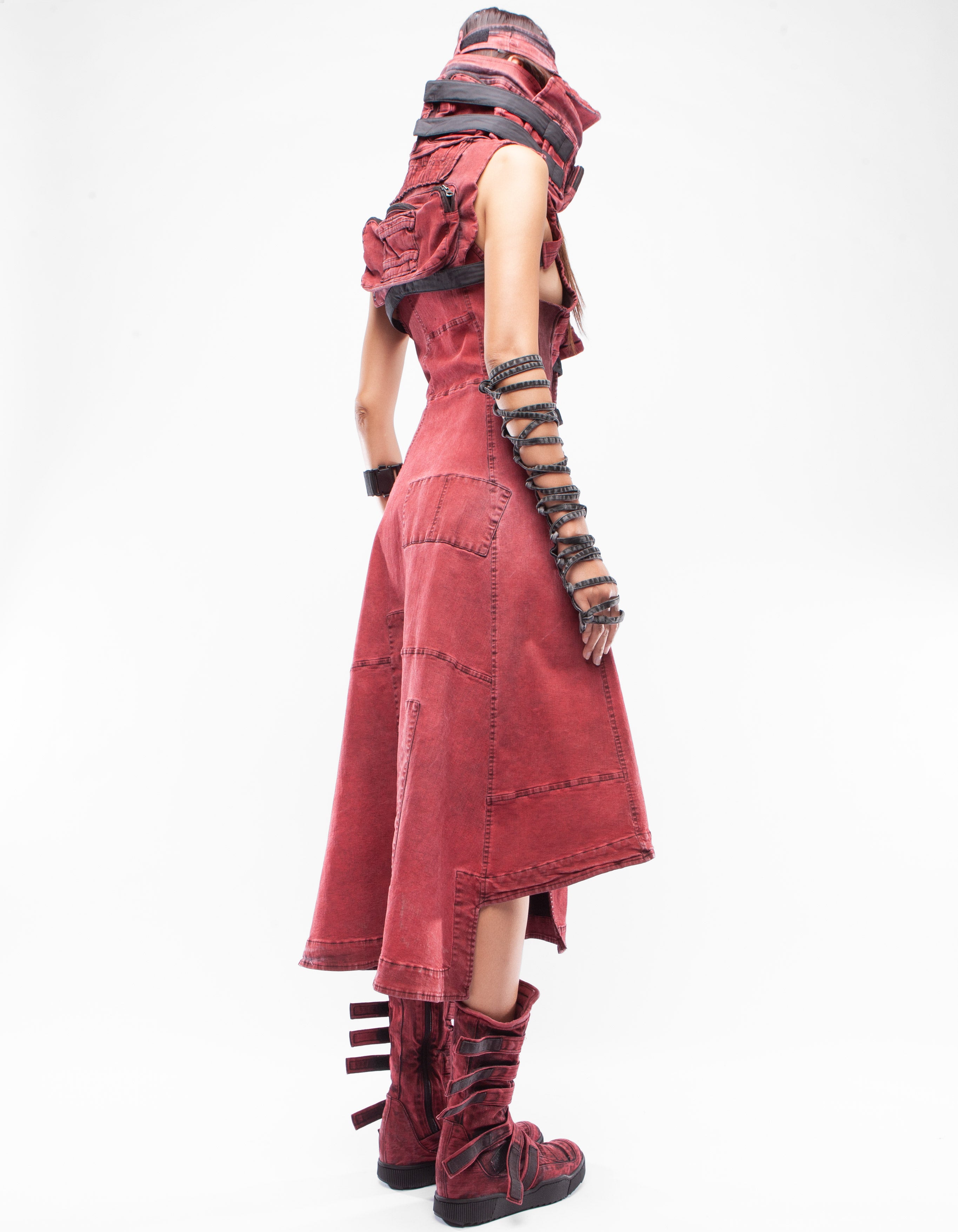 ABRIGO VESTIDO MERKABA