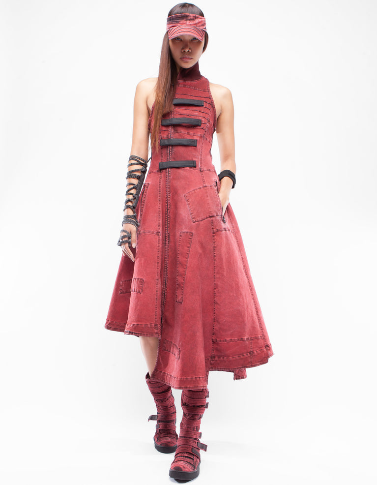 ABRIGO VESTIDO MERKABA