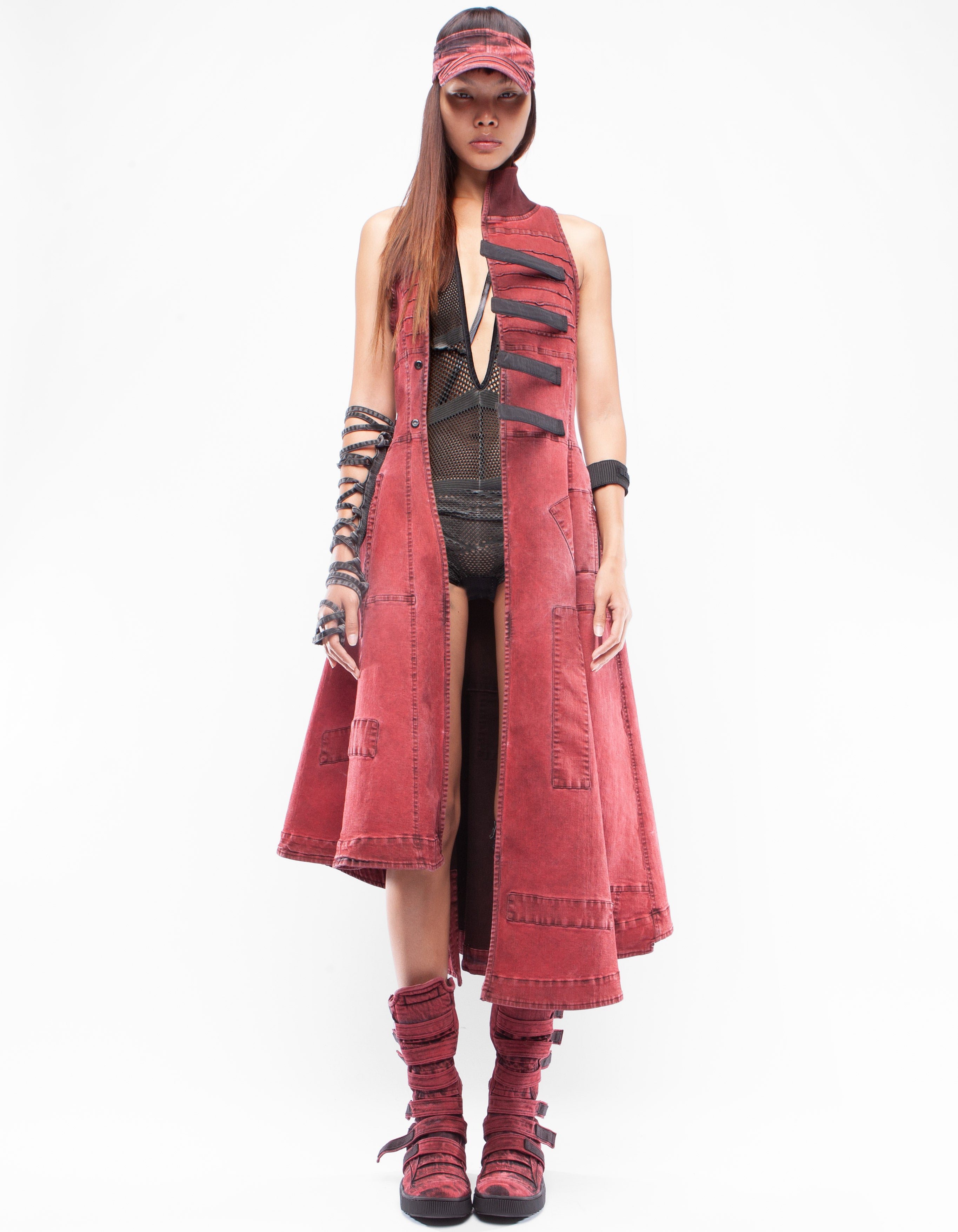 ABRIGO VESTIDO MERKABA