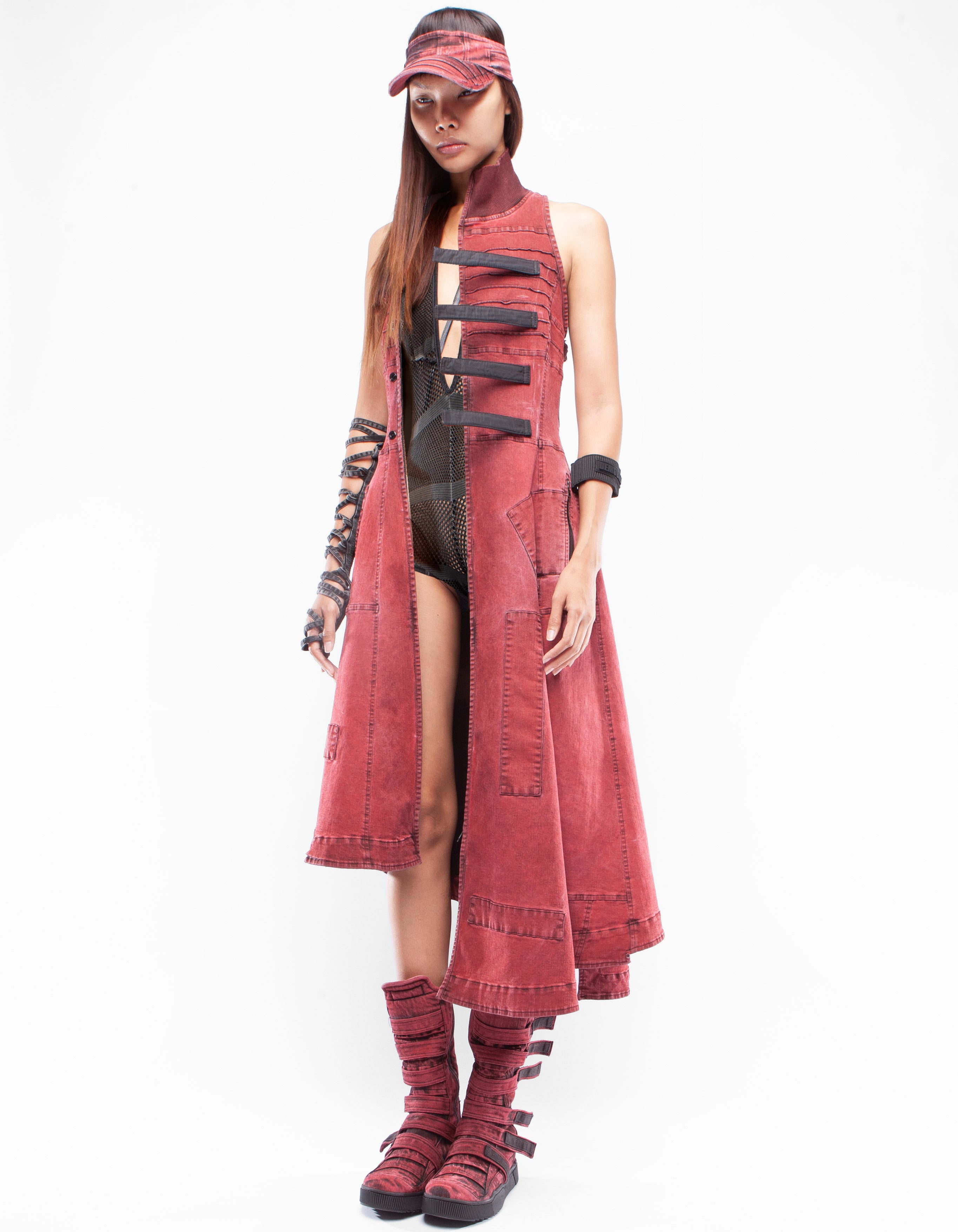 ABRIGO VESTIDO MERKABA