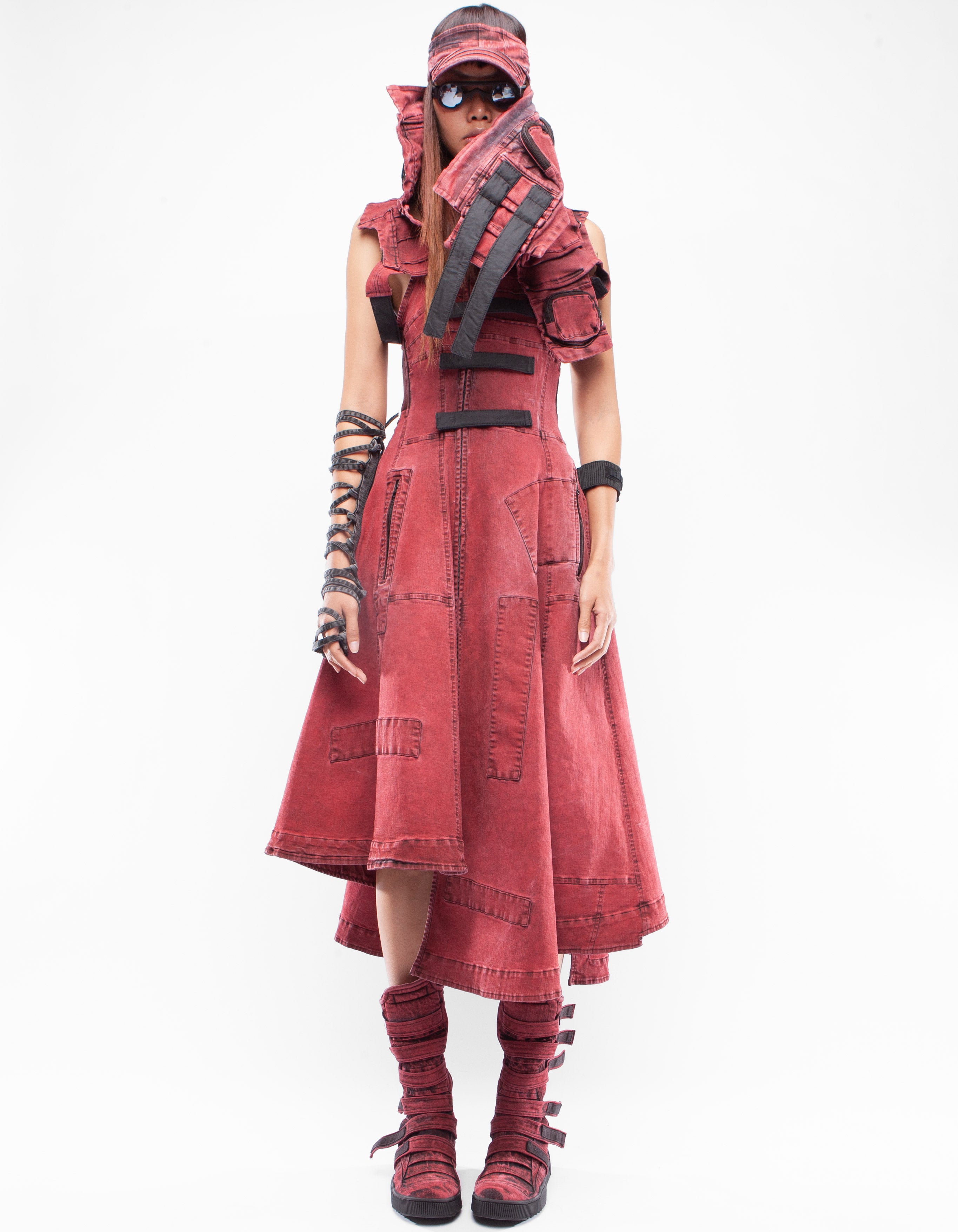 ABRIGO VESTIDO MERKABA