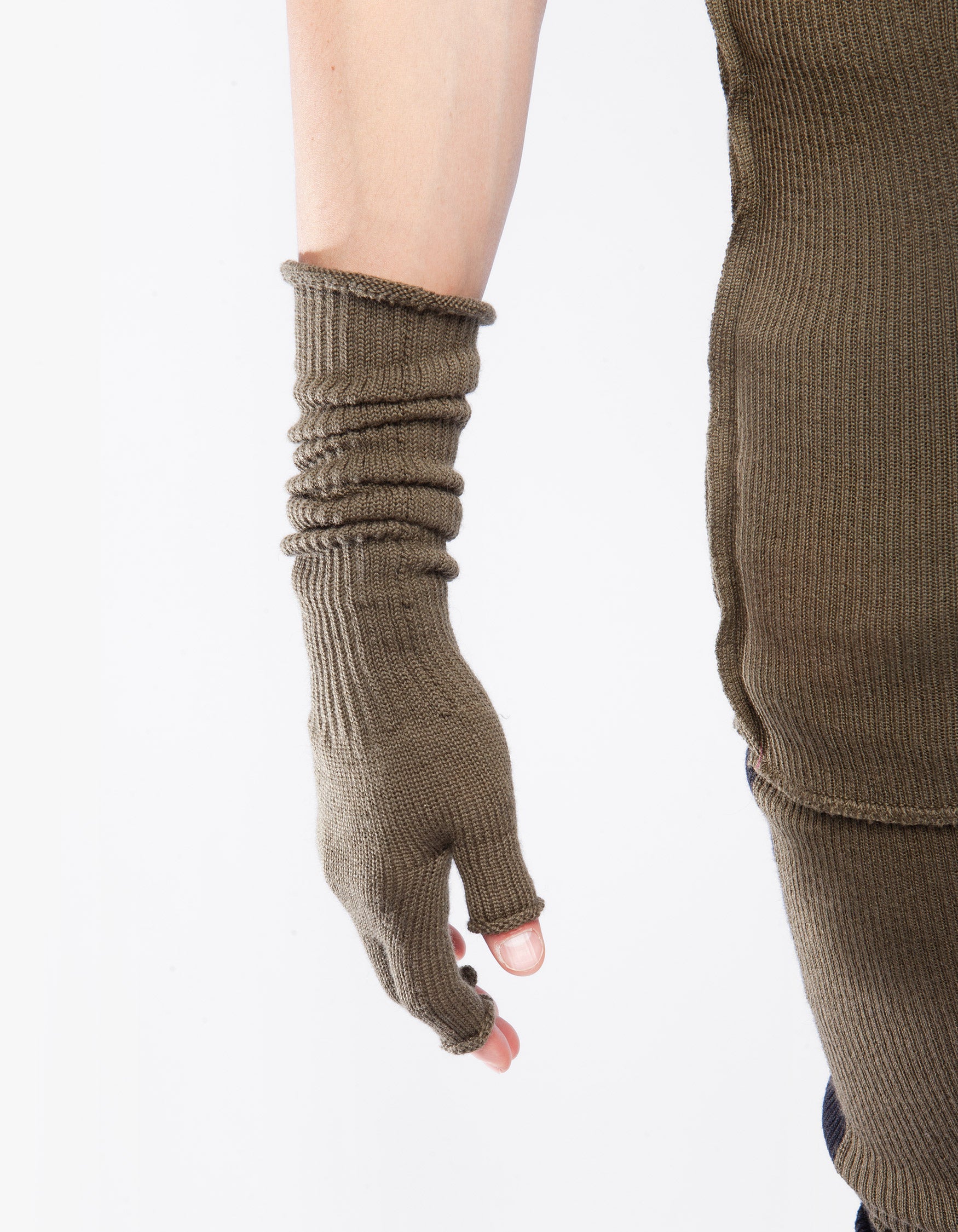 HANDSCHUHE FINGER ERDE M