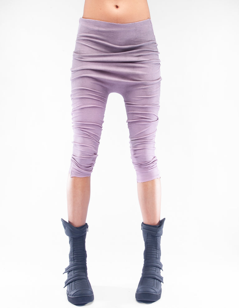 LEGGINGS CÔTELÉE ORCHIDÉE