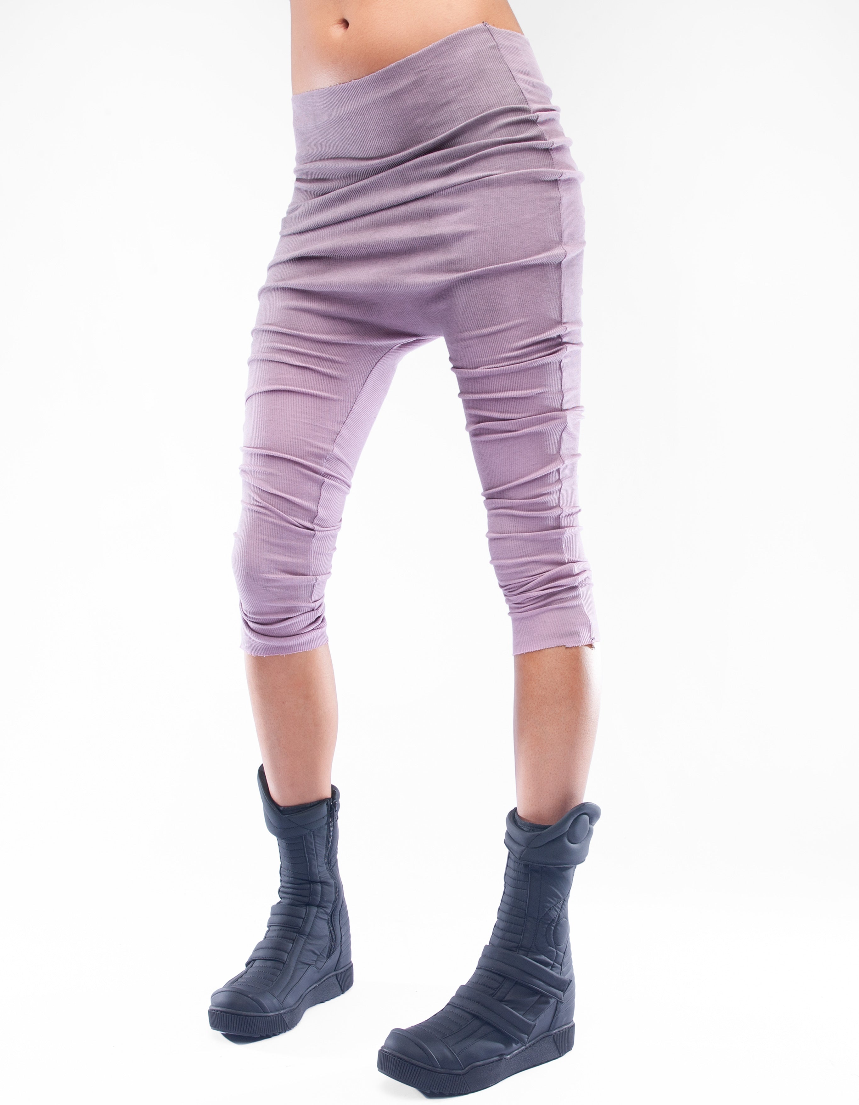 LEGGINGS RIB ORCHID