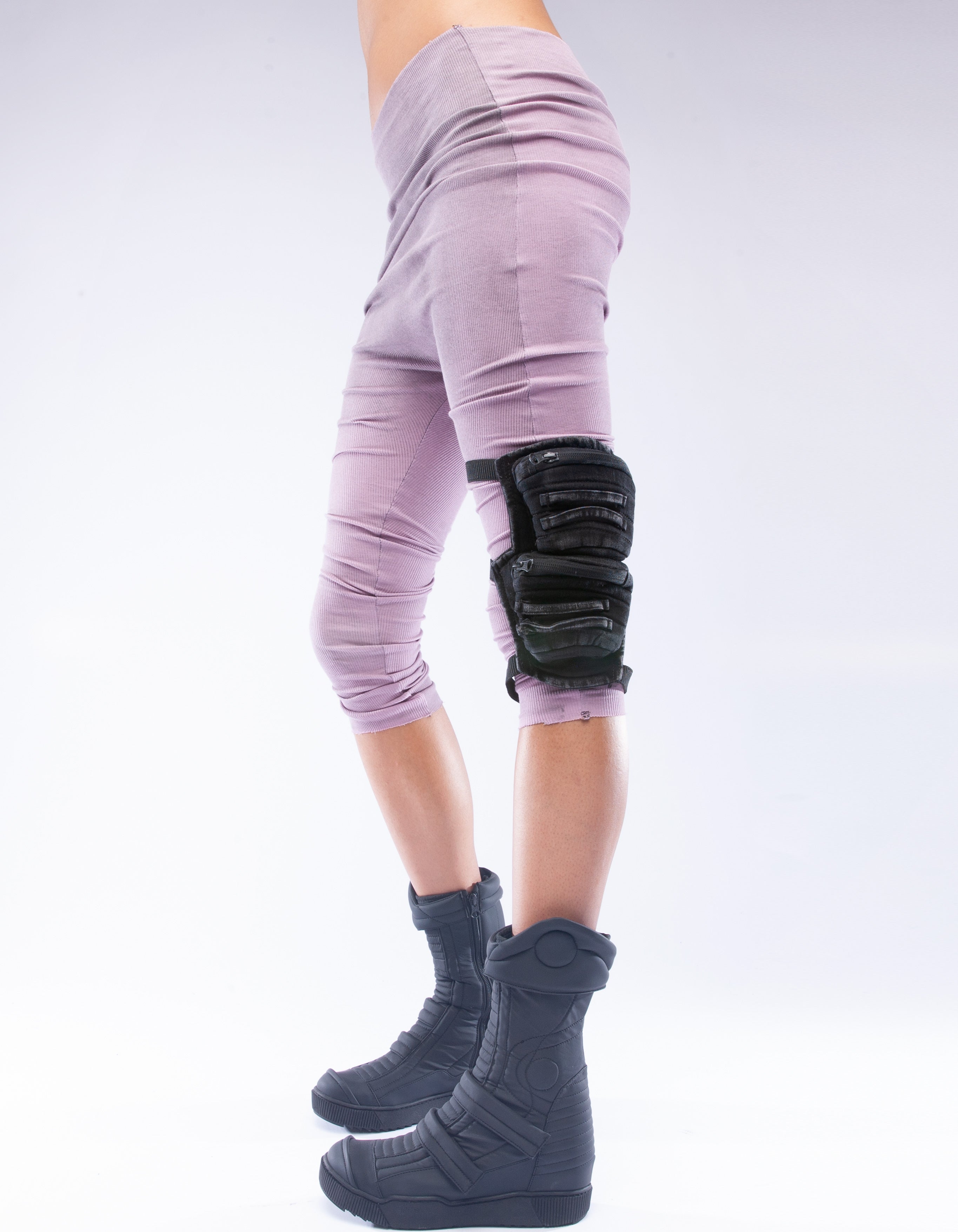 LEGGINGS CÔTELÉE ORCHIDÉE