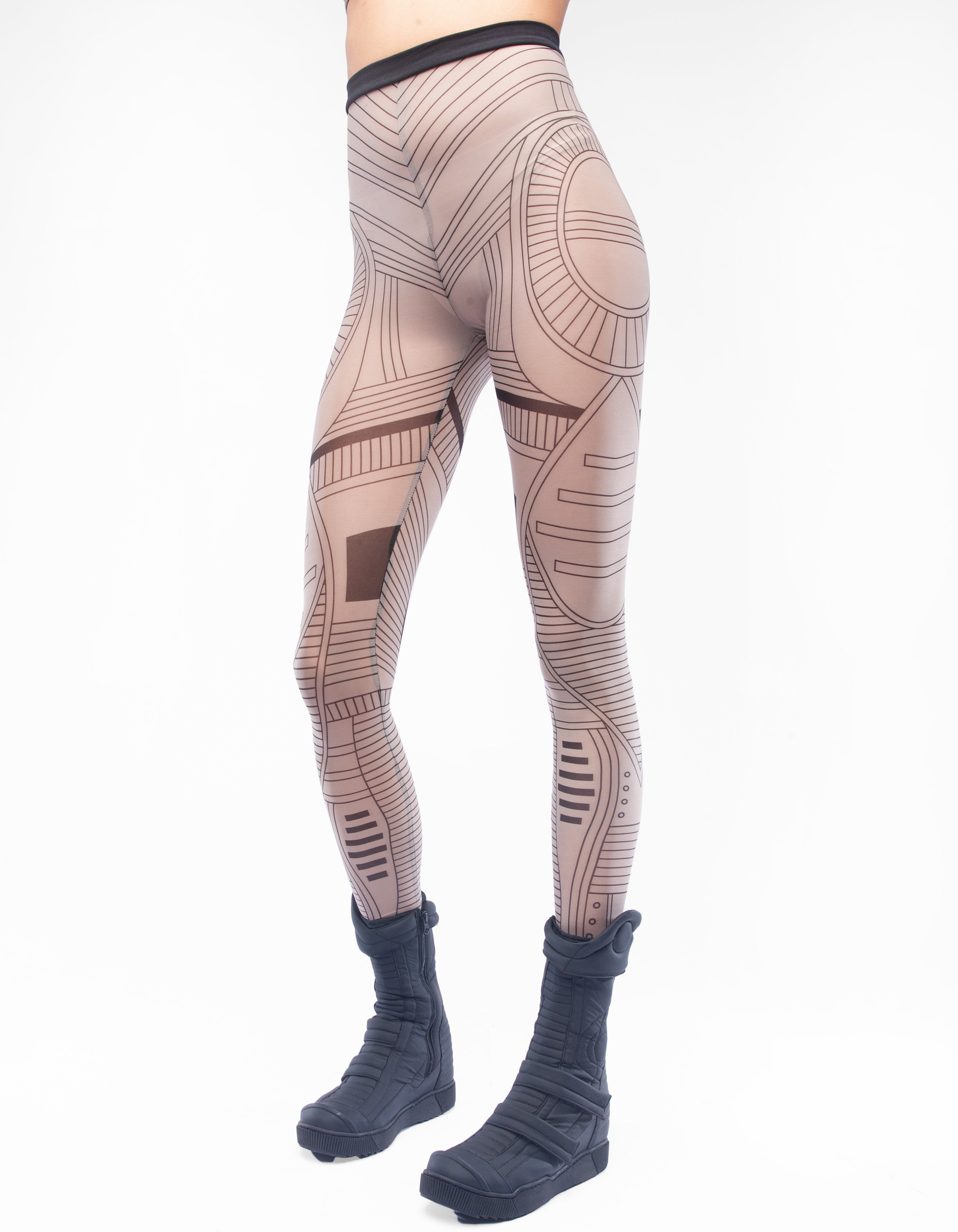 LEGGINGS PEAU MODULAIRE