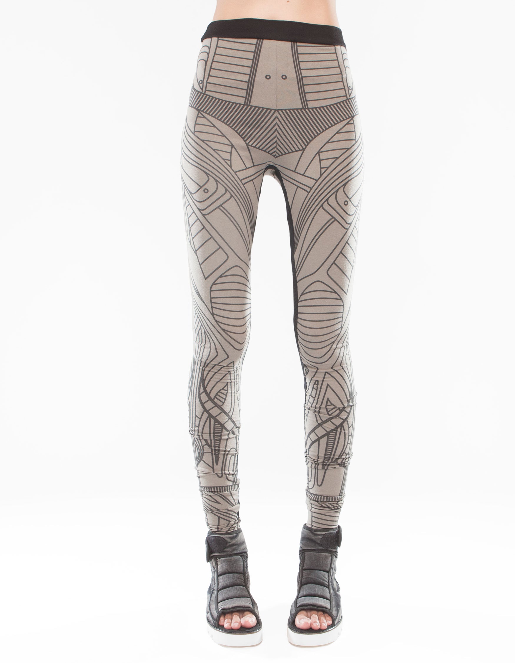 LEGGINGS STRUCTURE BEIGE W