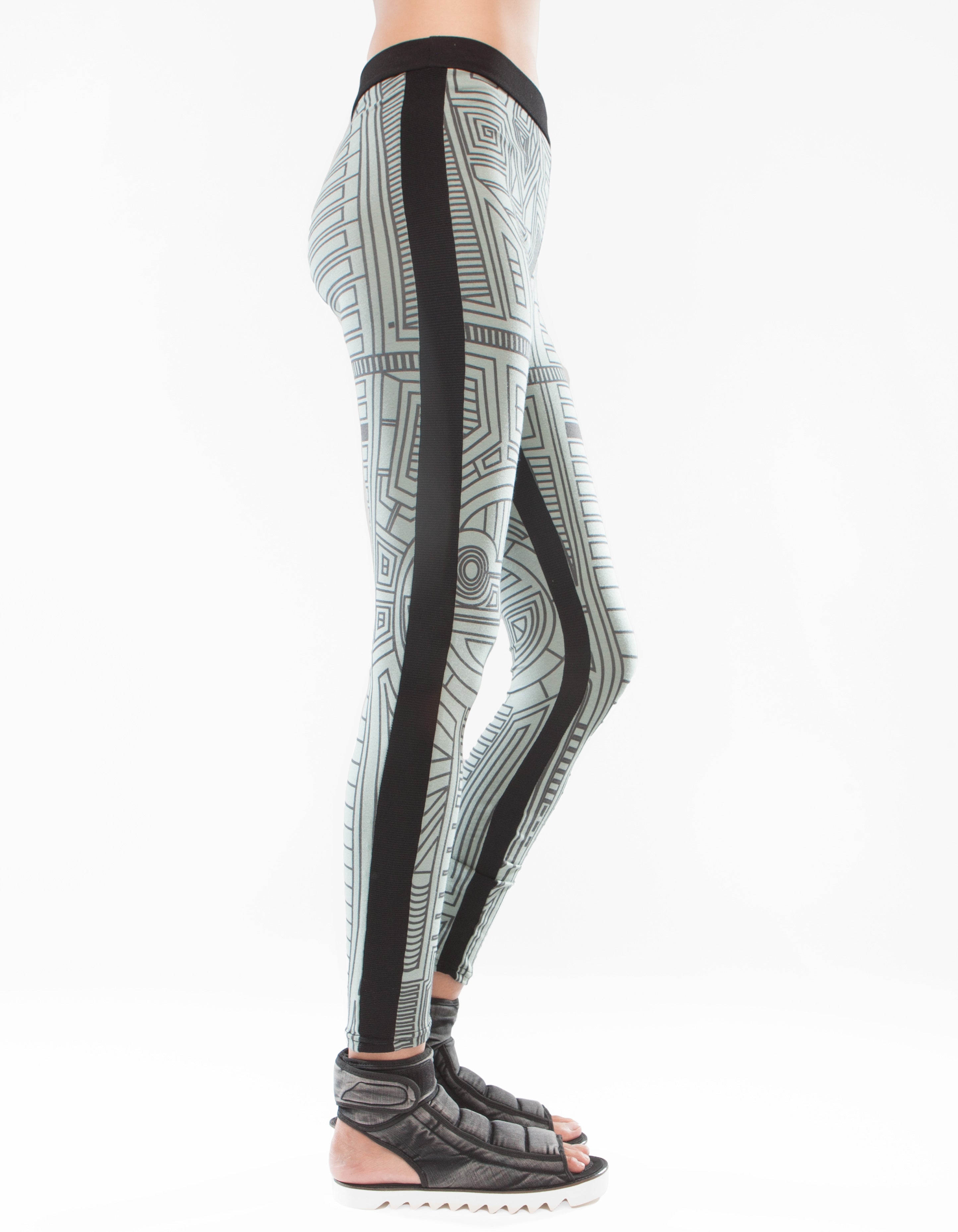 LEGGINGS STRUCTURE BLUE W