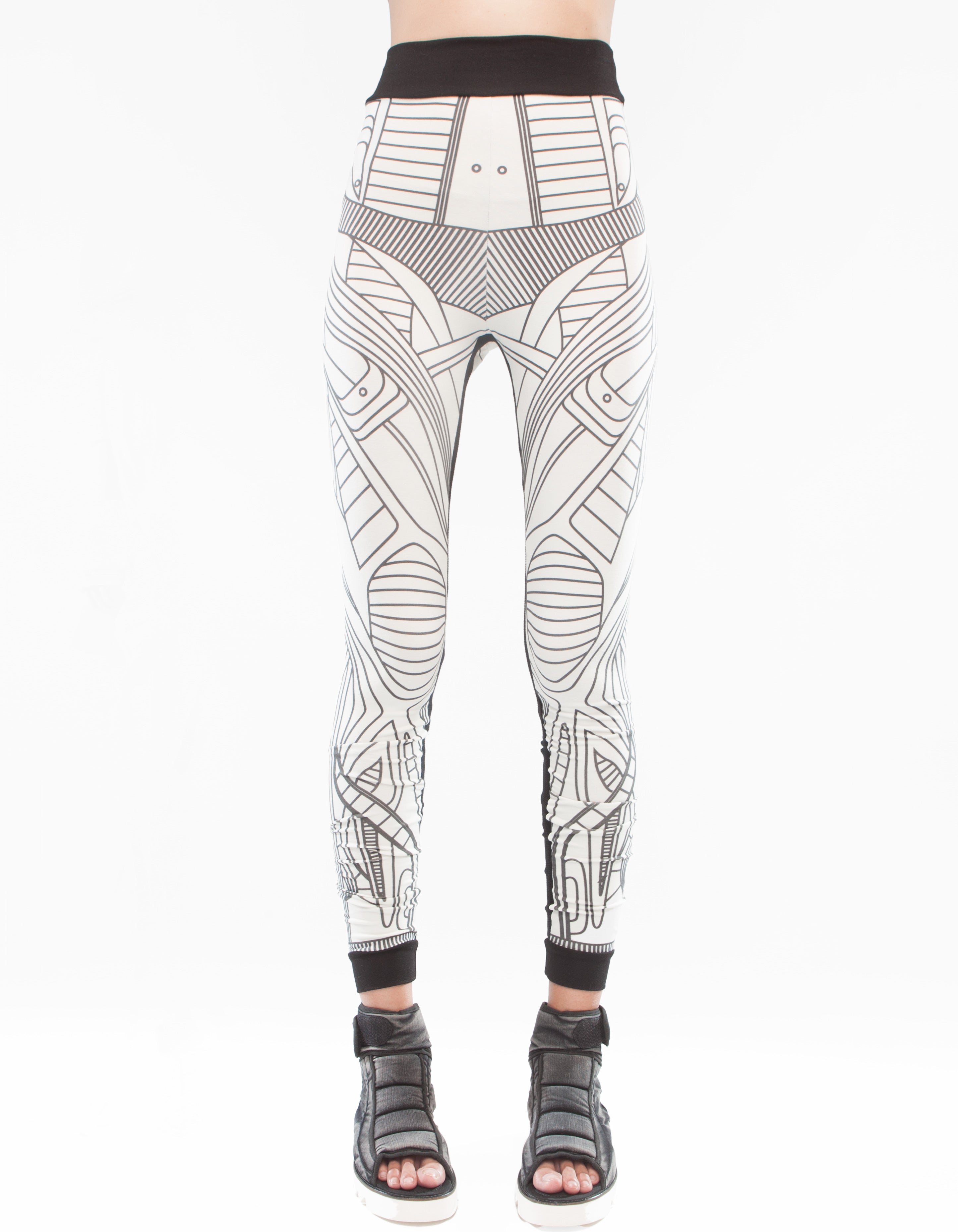 LEGGINGS ESTRUCTURA BLANCO W