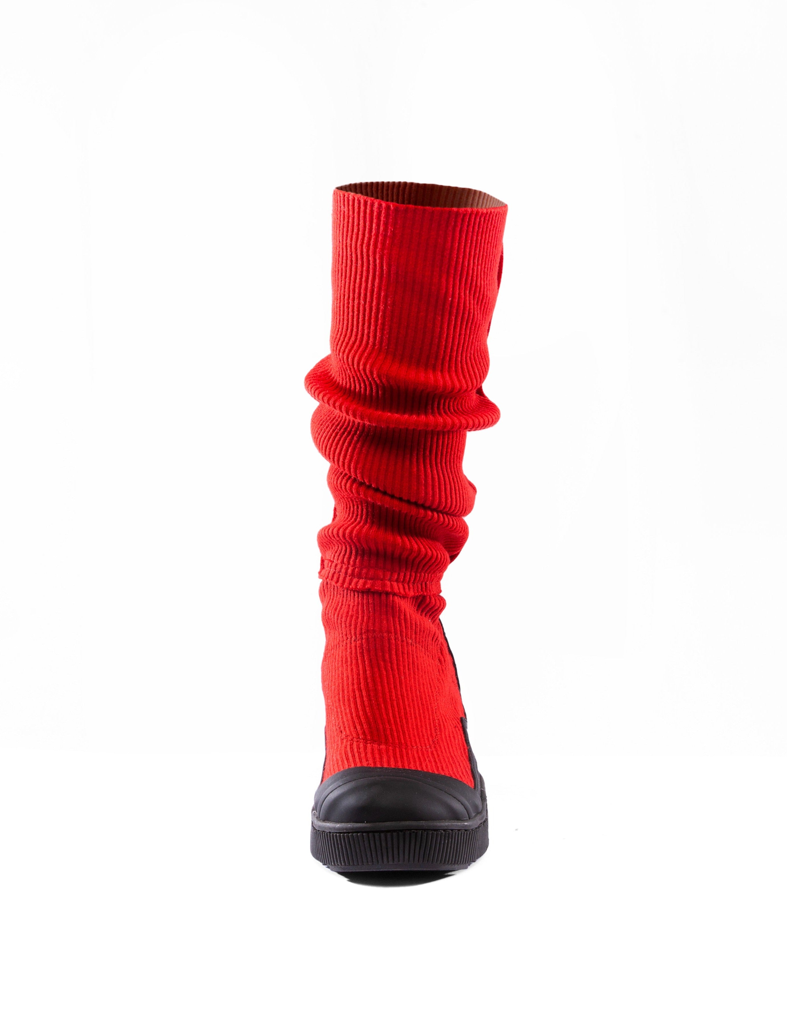 BOTAS COSTILLA ROJO W